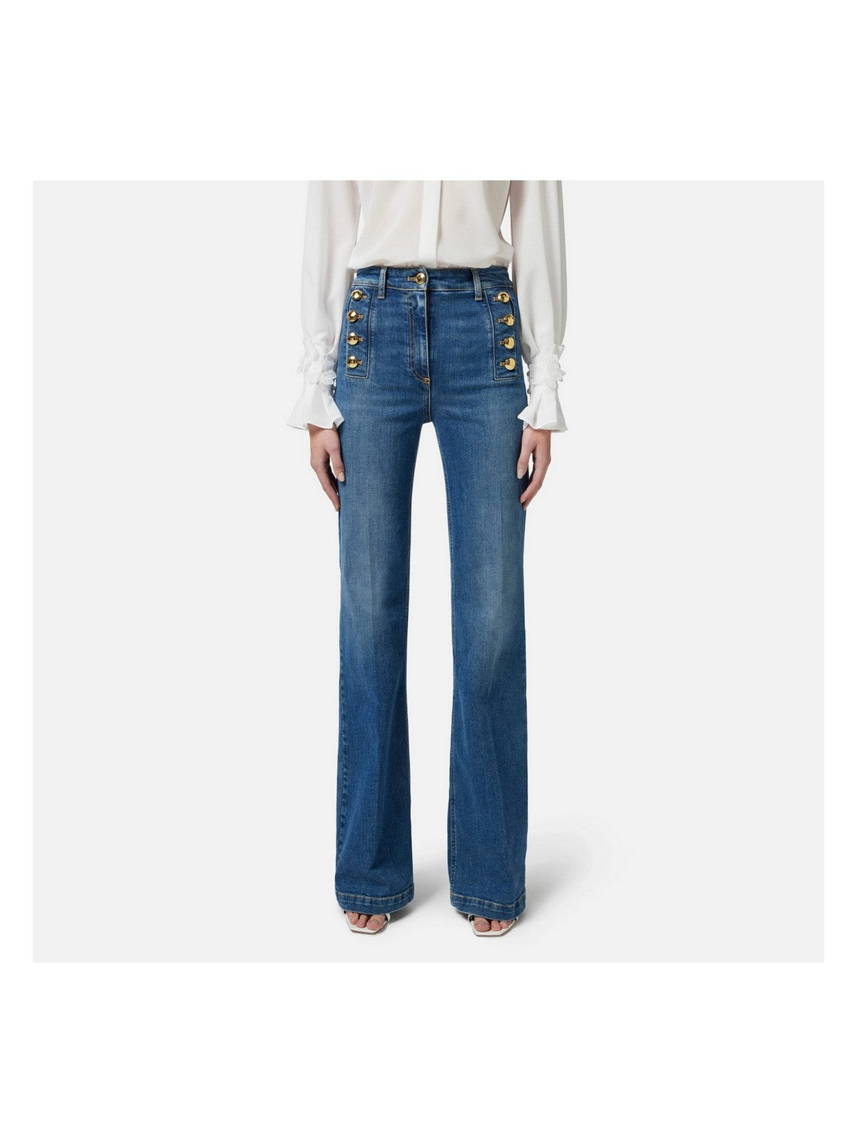 ELISABETTA FRANCHI Jeans Donna PJ83D51E2-139 Blu gioboutiqueweb