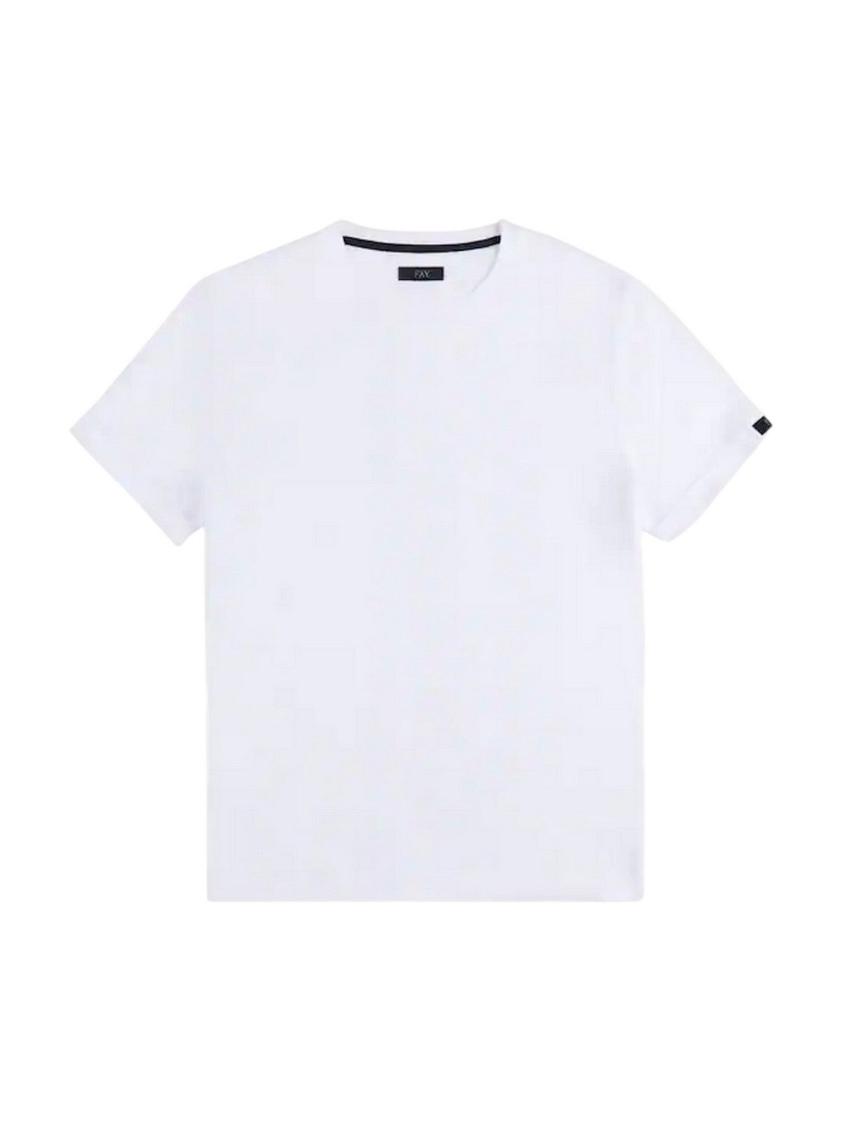 FAY T-shirt Uomo NPMB3521330UCXB001 Bianco gioboutiqueweb