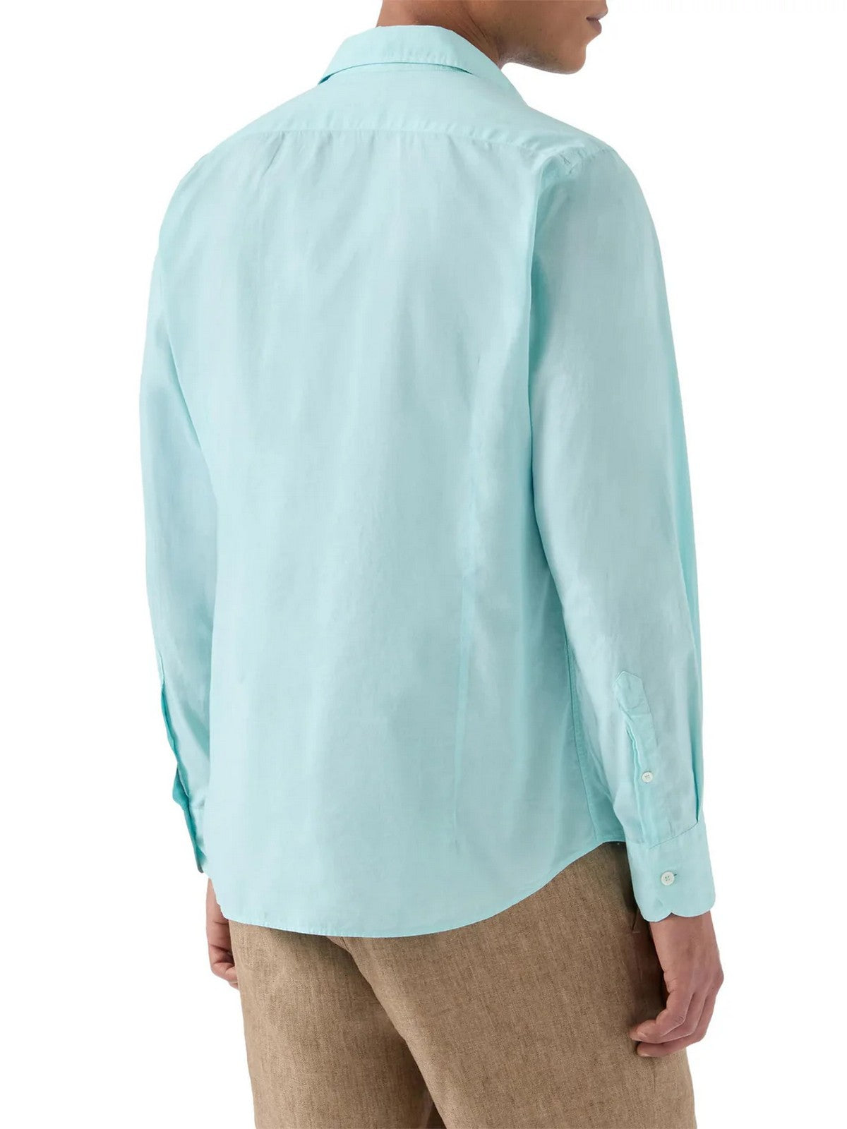 MC2 SAINT BARTH Camicia Uomo CHEMISE ICE 00424L 56L WATERGREEN gioboutiqueweb