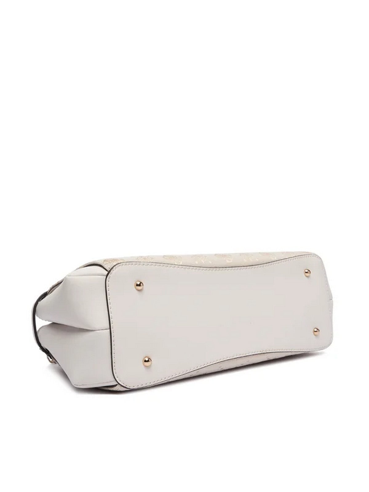 GUESS Borsa Donna MELINDA LOGO TRI COMP SATCHEL HWJP99 02060 OFL OFF WHITE LOGO gioboutiqueweb