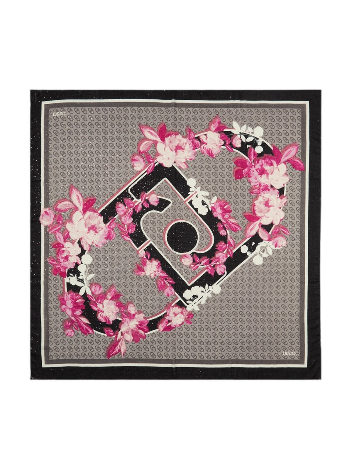 LIU JO SOFT Foulard Donna 2F4098T0300 22222 Nero gioboutiqueweb