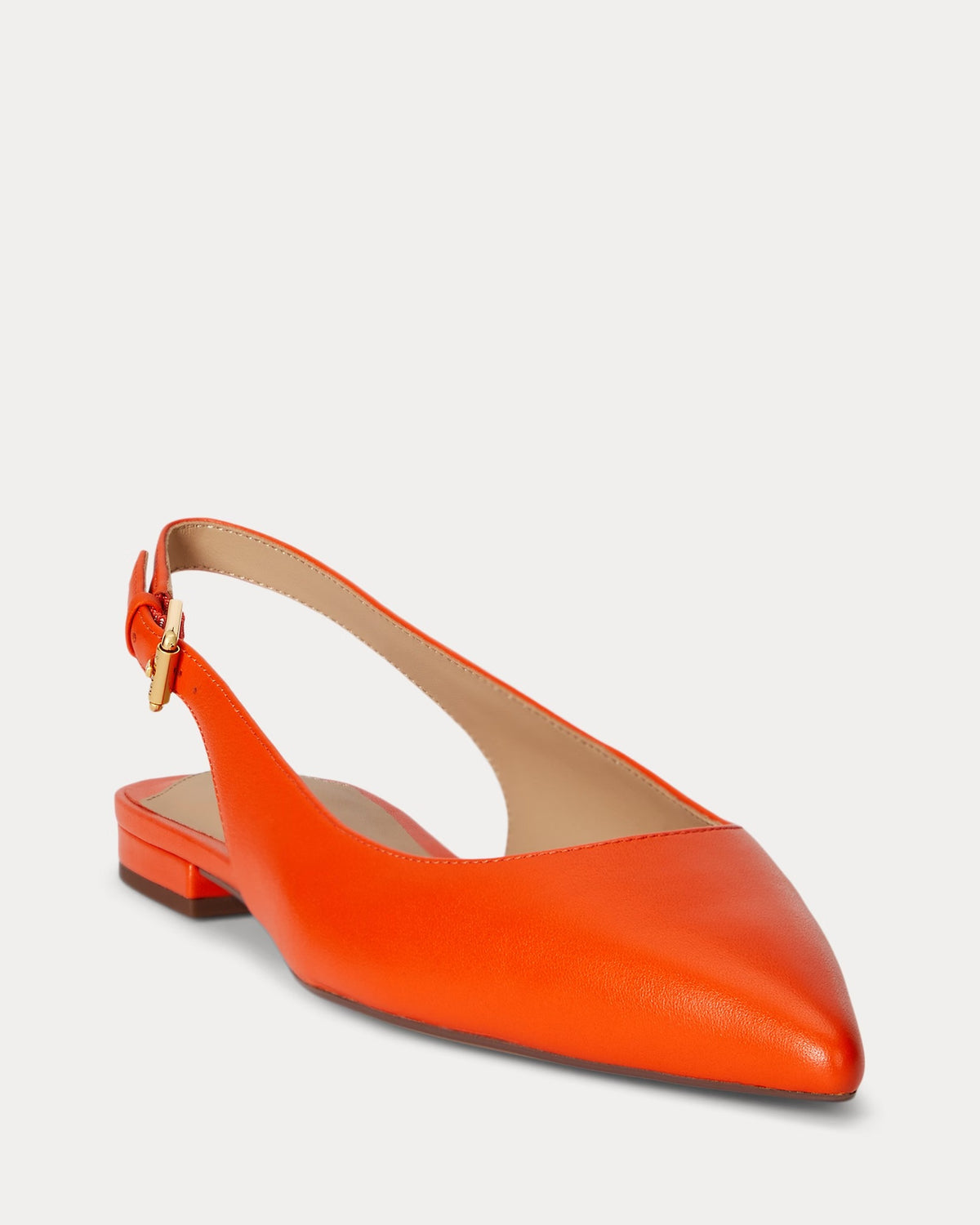 LAUREN RALPH LAUREN Ballerina Donna LONDYN SLBCK 802P04383 001 DUSK ORANGE