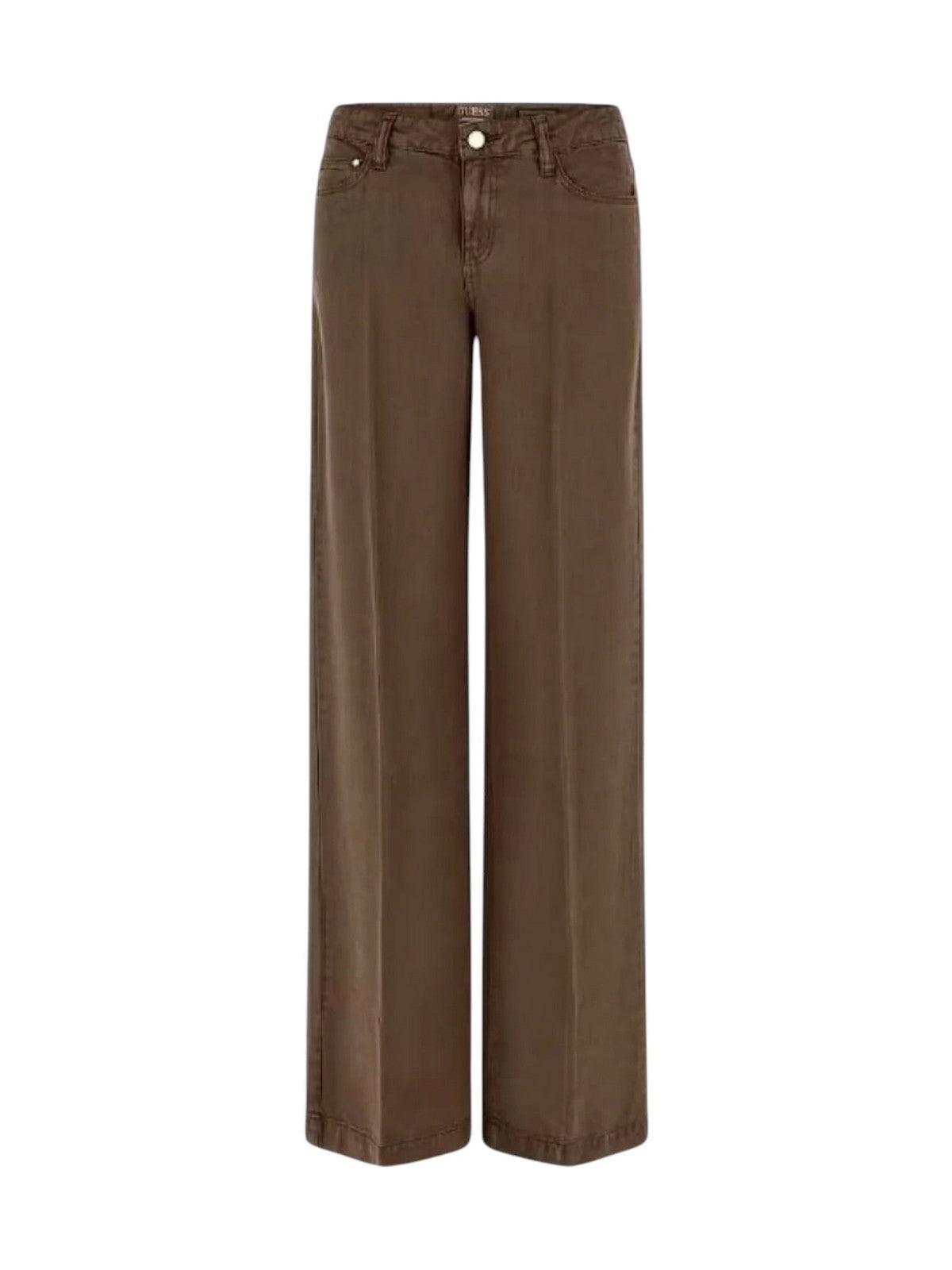 GUESS Pantalone Donna SEXY PALAZZO W4GA96 WDP85 G1EB REGAL BROWN gioboutiqueweb