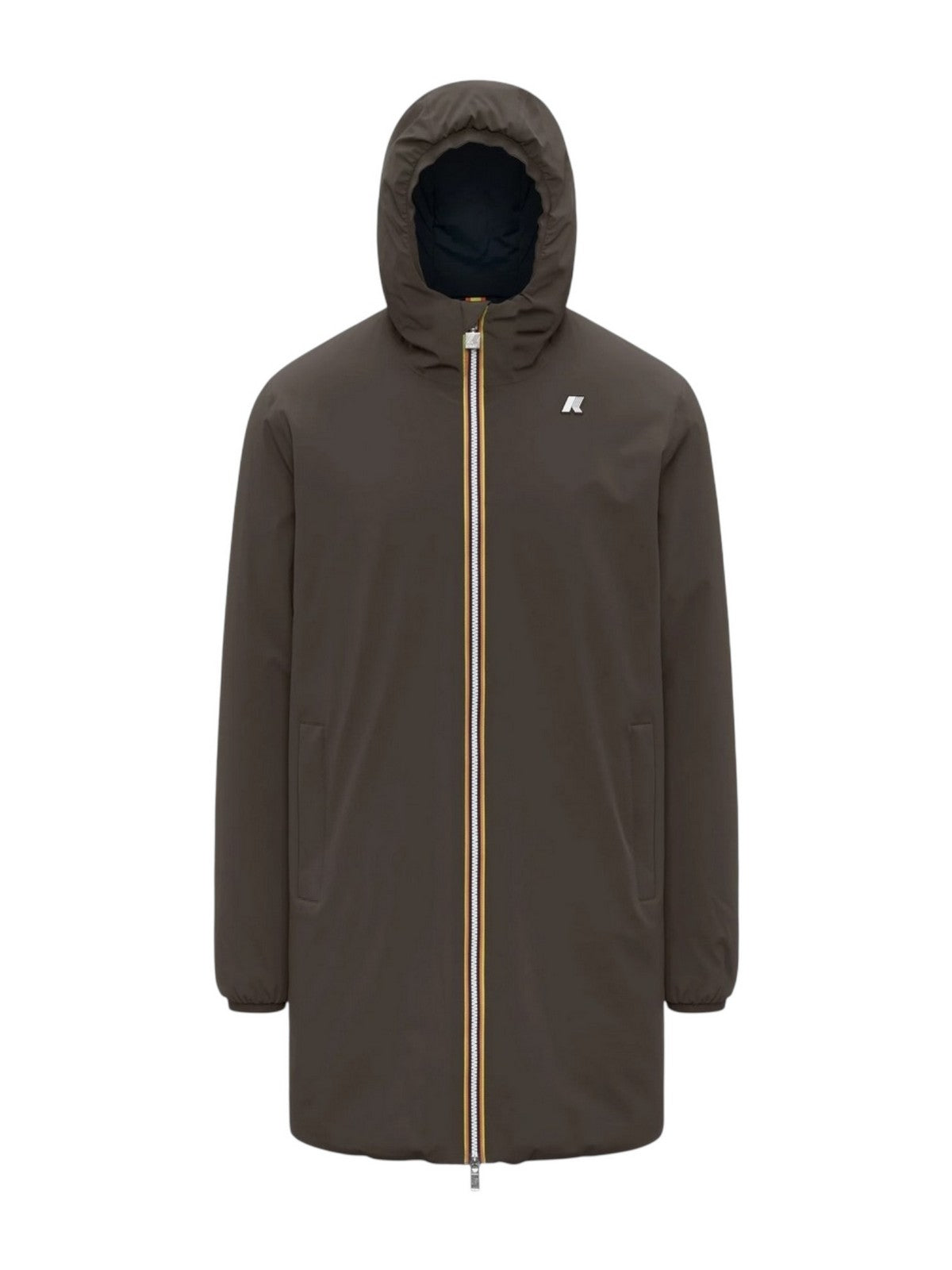K-WAY Giubbino Uomo JACOB ST WARM DOUBLE K6128WW B3A Black Olive - Blue D gioboutiqueweb