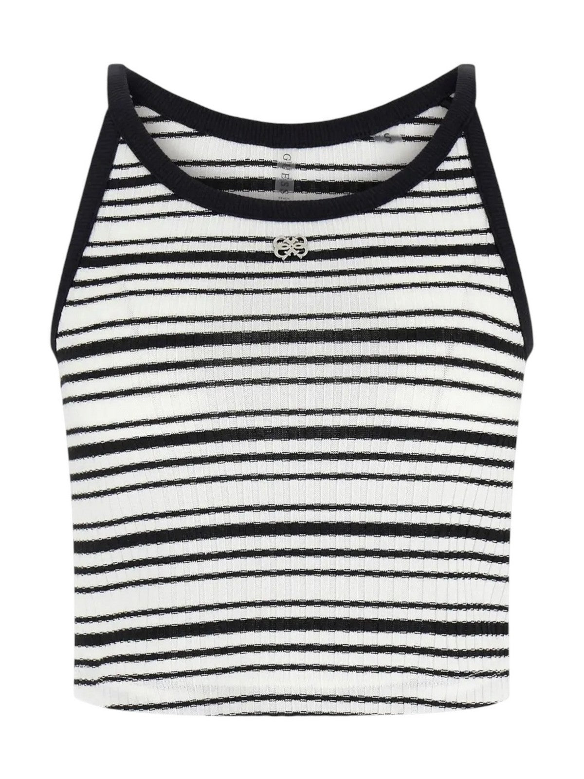GUESS BEACHWEAR Top Donna NIKI TANK TOP E6GP03 KG482 JBLK Jet Black A996 gioboutiqueweb