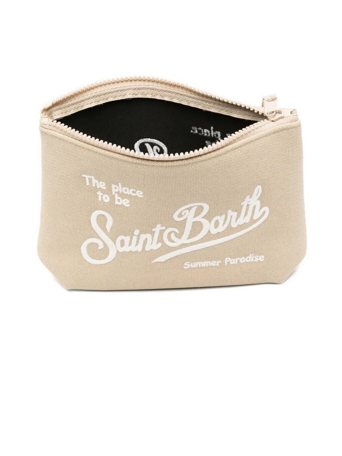 MC2 SAINT BARTH Pochette Unisex adulto ALINE CANVAS 01336L BEIGE