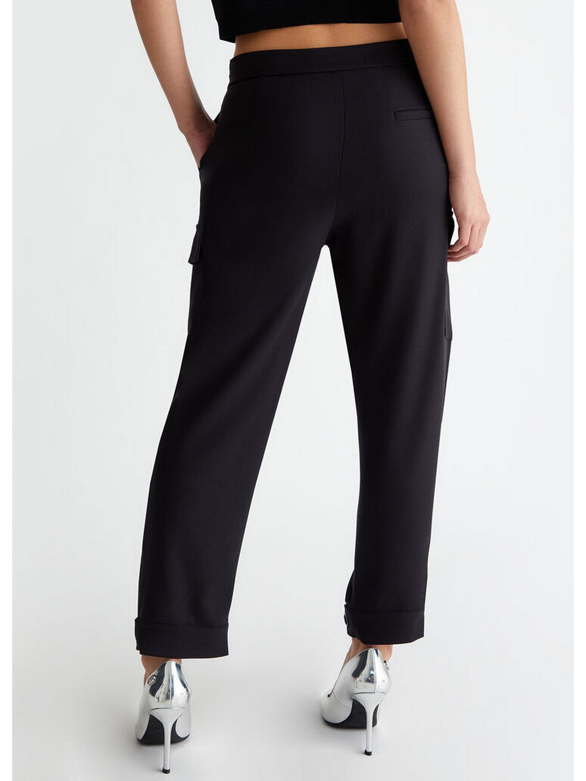 LIU JO BLACK Pantalone Donna CF4449T2624 22222 Nero gioboutiqueweb