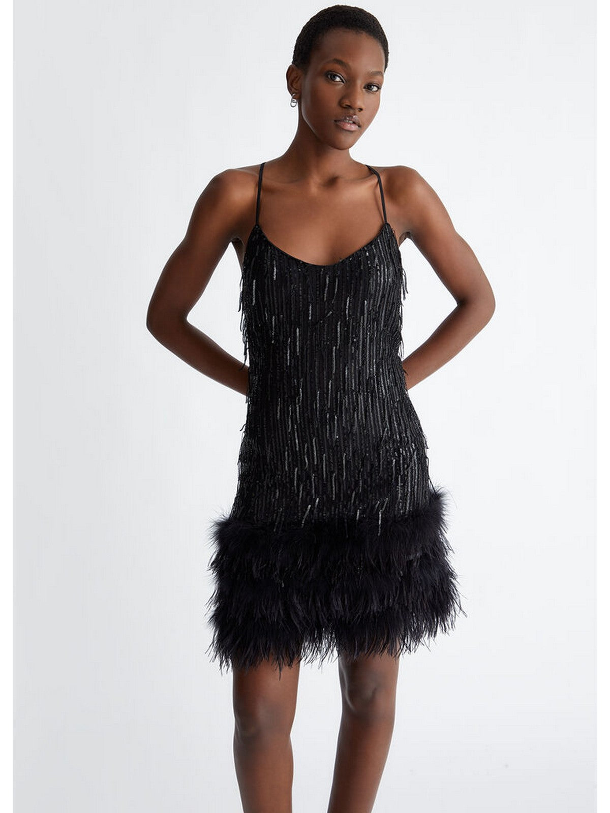 Liu Jo Black Woman Kleid CA4343J1930 22222 Schwarz