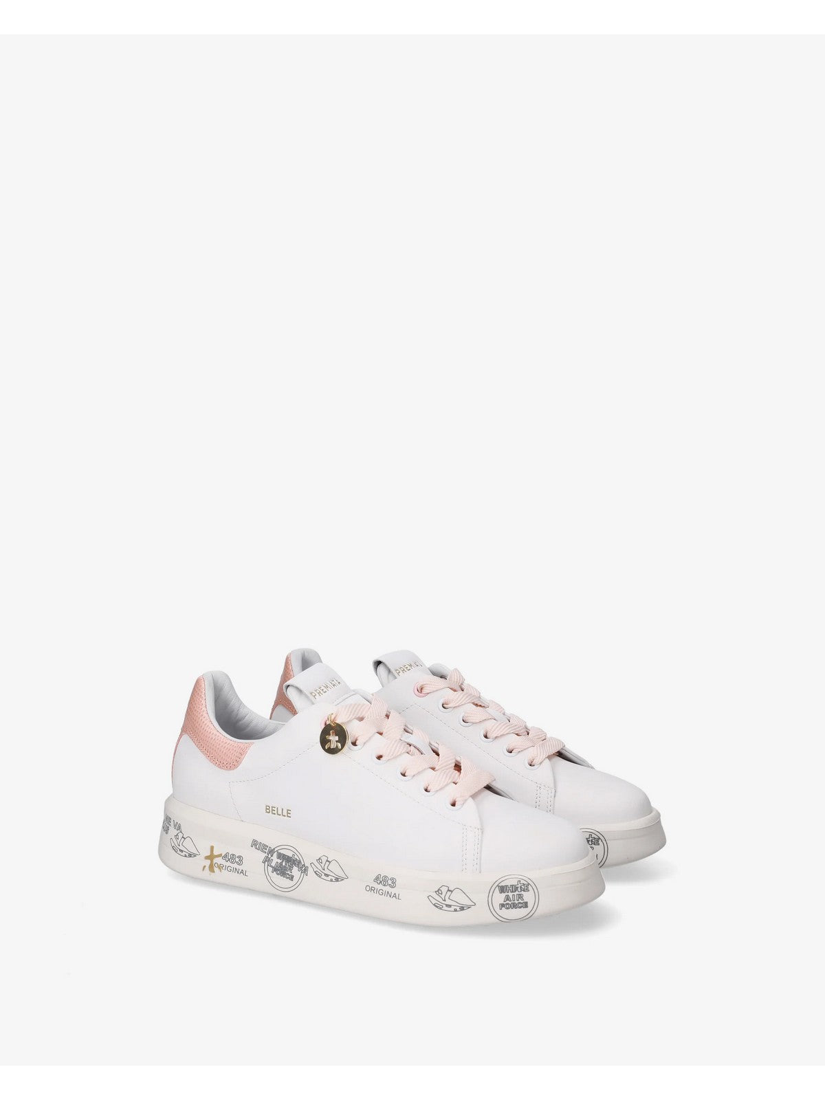 PREMIATA Sneaker Donna BELLE VAR 8159 WHITE gioboutiqueweb