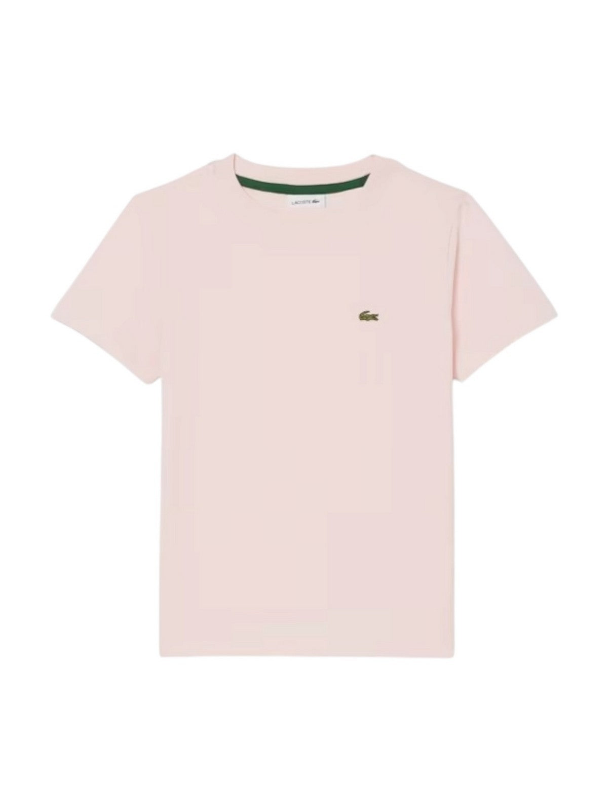 LACOSTE KIDS T-shirt Unisex bambino LCB CORE TEE 947025 AL5 Rosa gioboutiqueweb