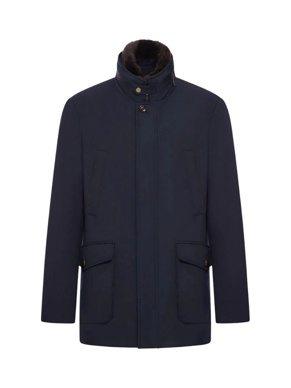 MOORER Piumino Uomo DRIVE-PUM MOUGI101185 TEPA184 DARK BLU