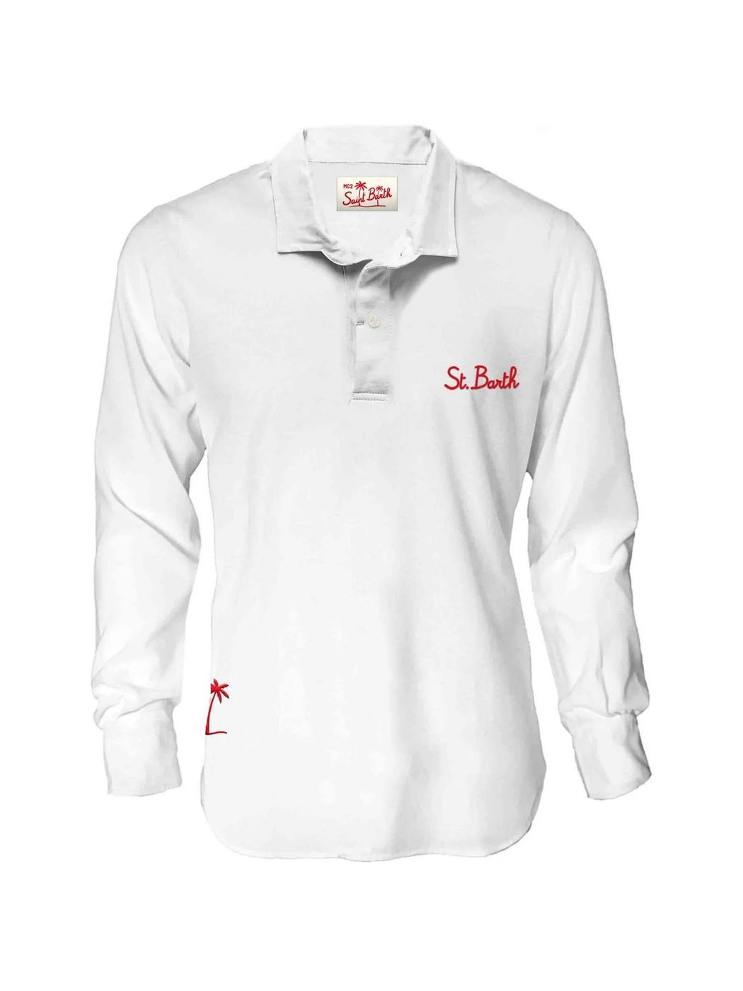 MC2 SAINT BARTH T-Shirt e Polo Uomo YORK 01N Bianco