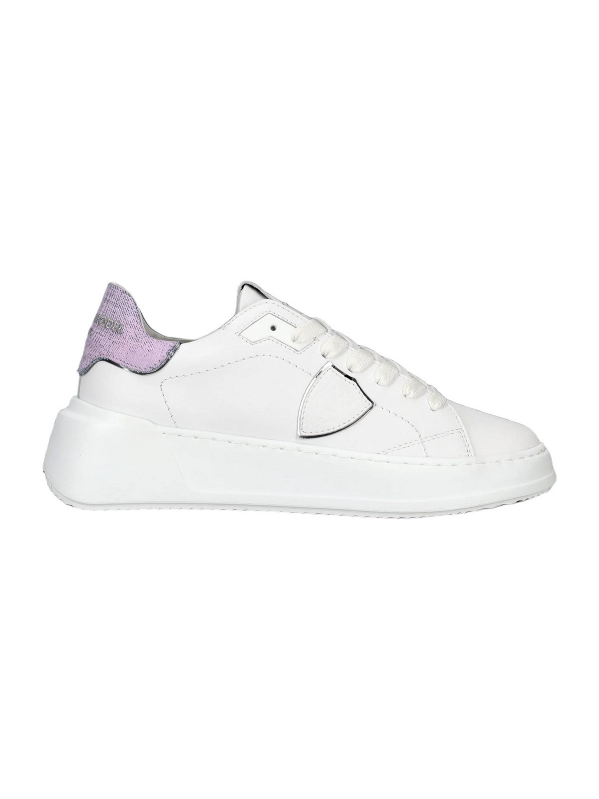 Philippe Model Sneaker Woman Tres Temple Low Woman Bjld Vdd1 White