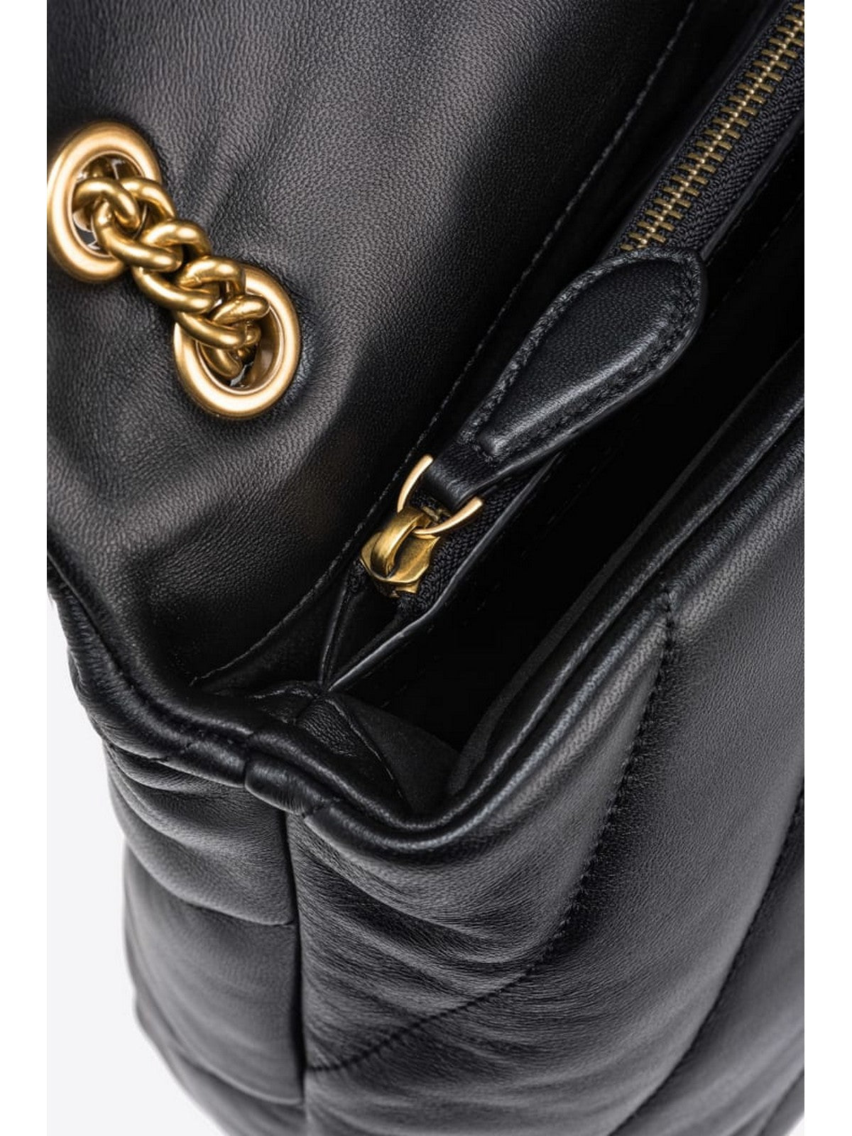 PINKO Borsa Donna Love big puff 100037-A0F2 Z99Q BLACK gioboutiqueweb