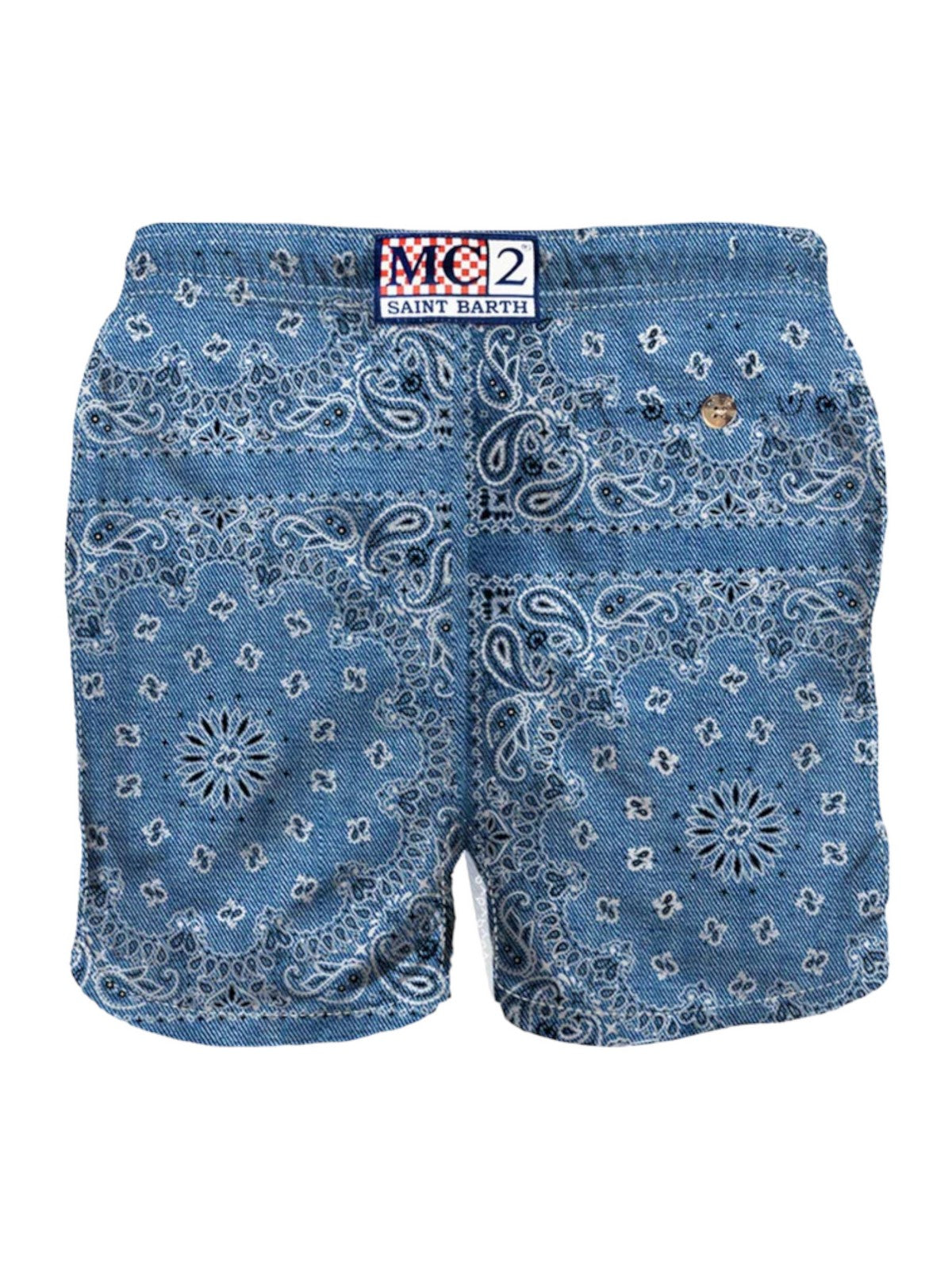 MC2 Saint Barth Disfraz de baño Hombres Caprese Panrion 00161d Azul