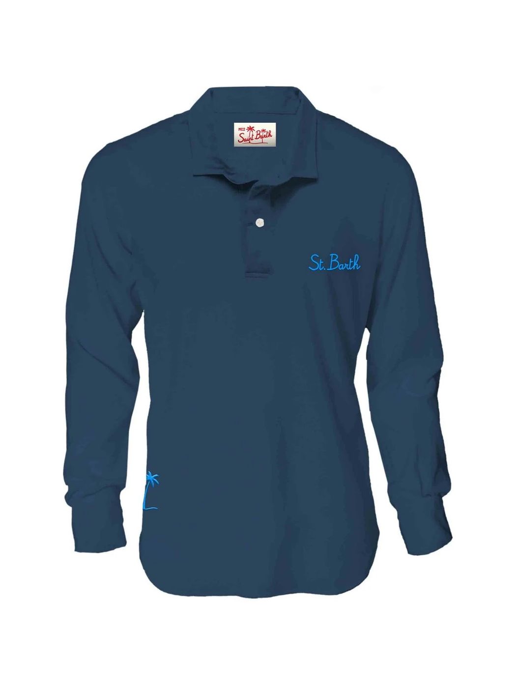 MC2 SAINT BARTH T-Shirt e Polo Uomo YORK 61 Blu gioboutiqueweb