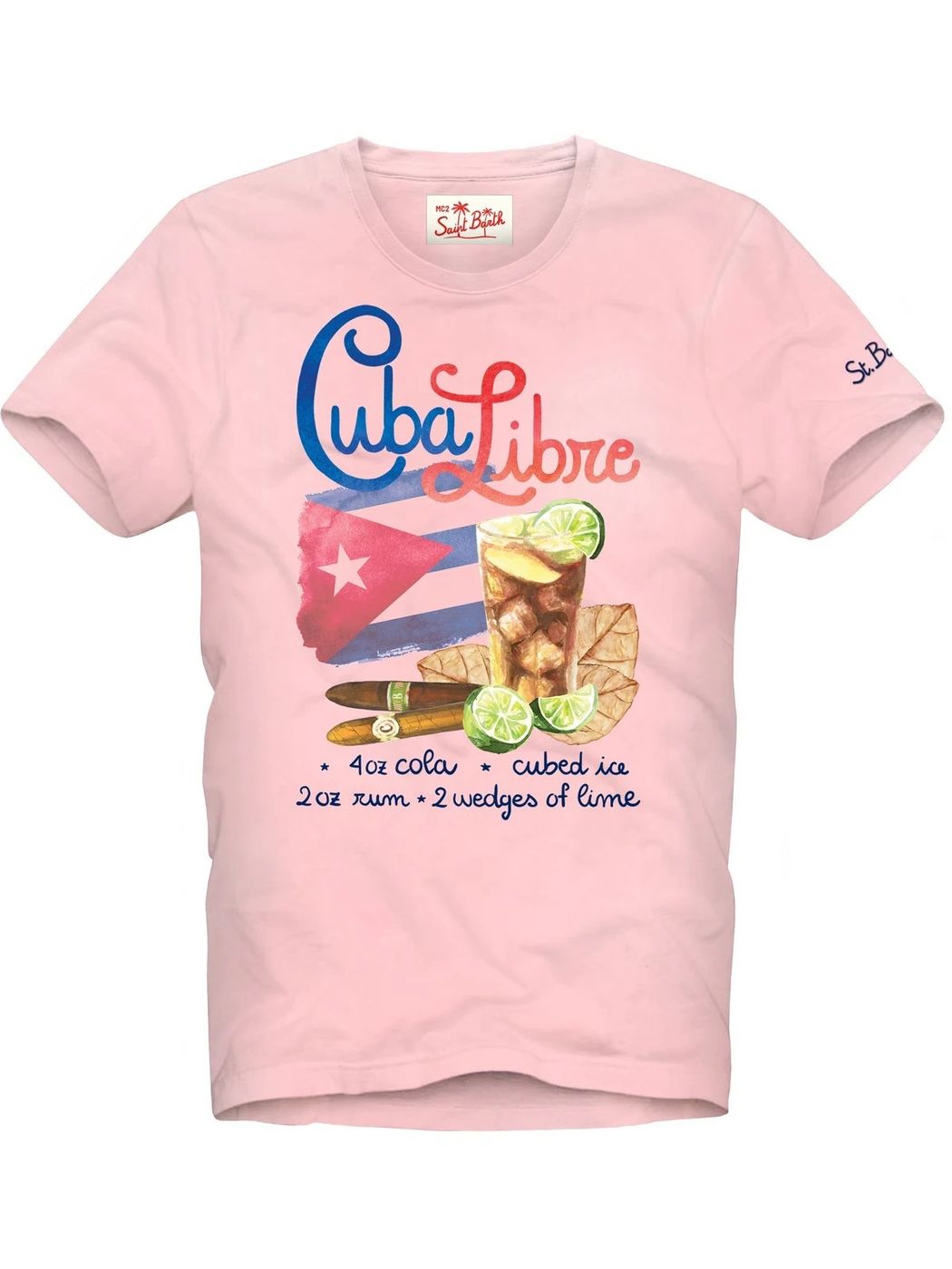 MC2 SAINT BARTH T-Shirt e Polo Uomo JACK CLFL21 Rosa gioboutiqueweb