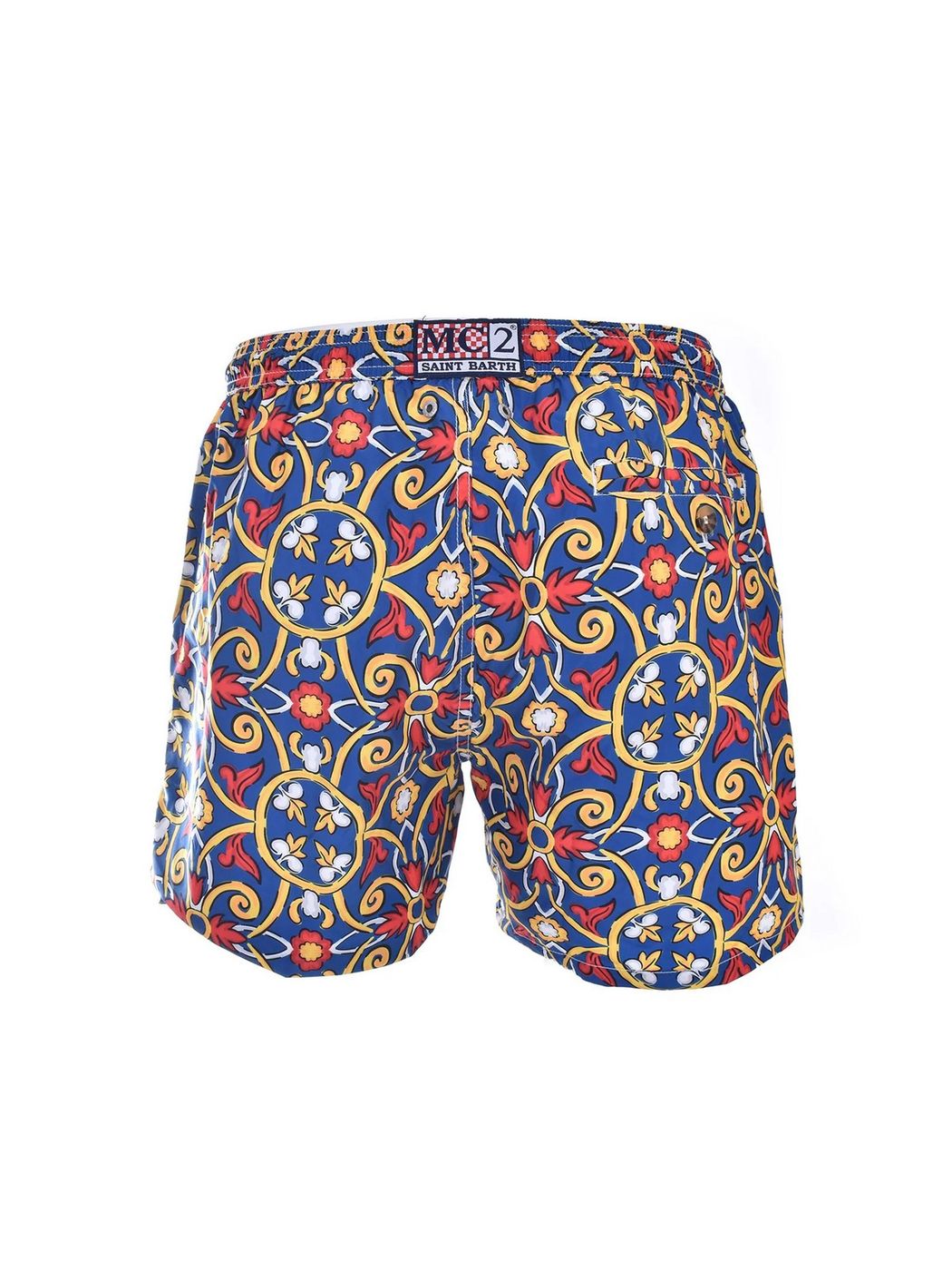MC2 Saint Barth Disfraz de baño Boxer Lighting 70 01190B Azul