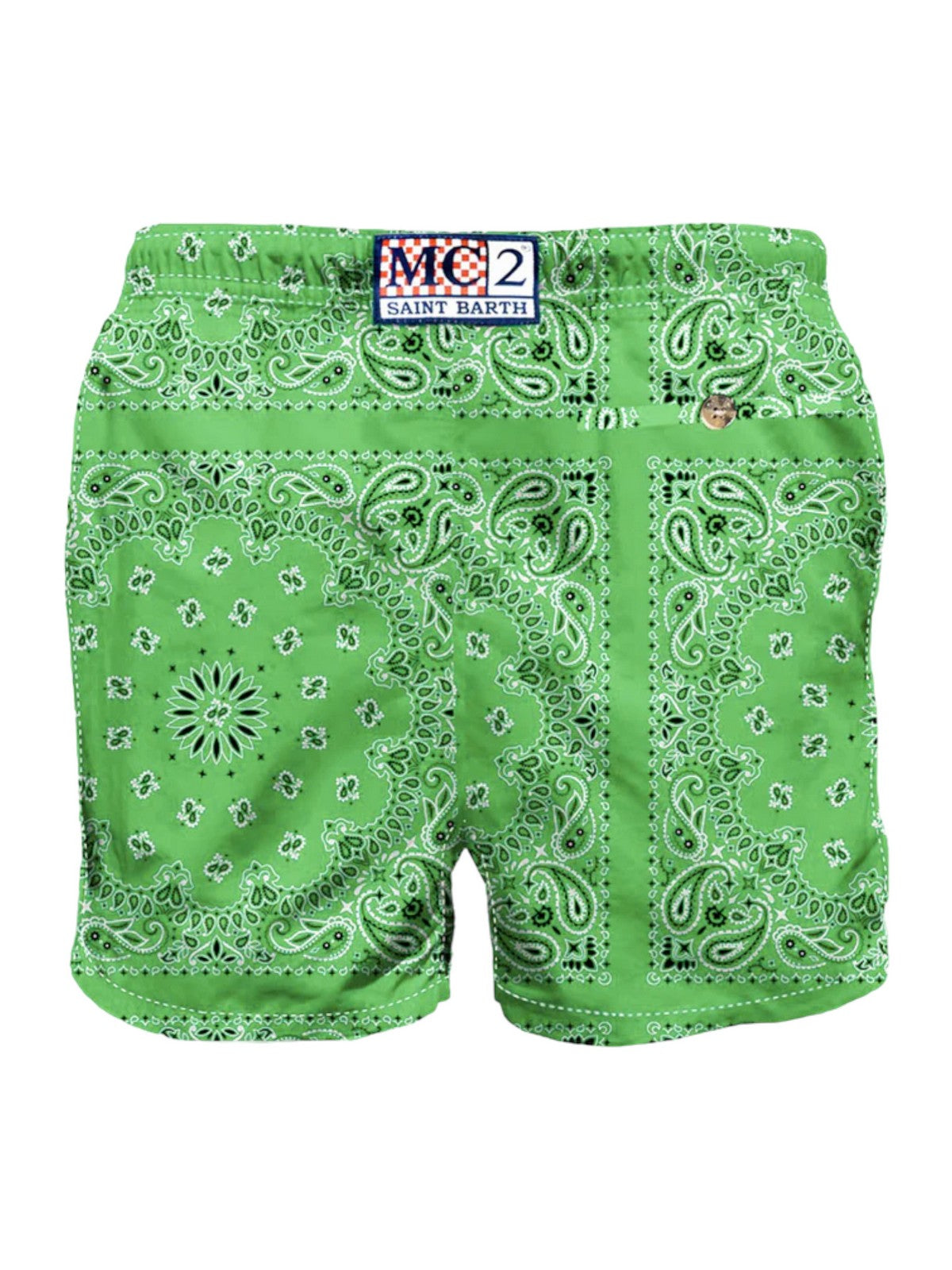 MC2 Saint Barth Disfraz de baño Panrint Caprese 04720D Verde
