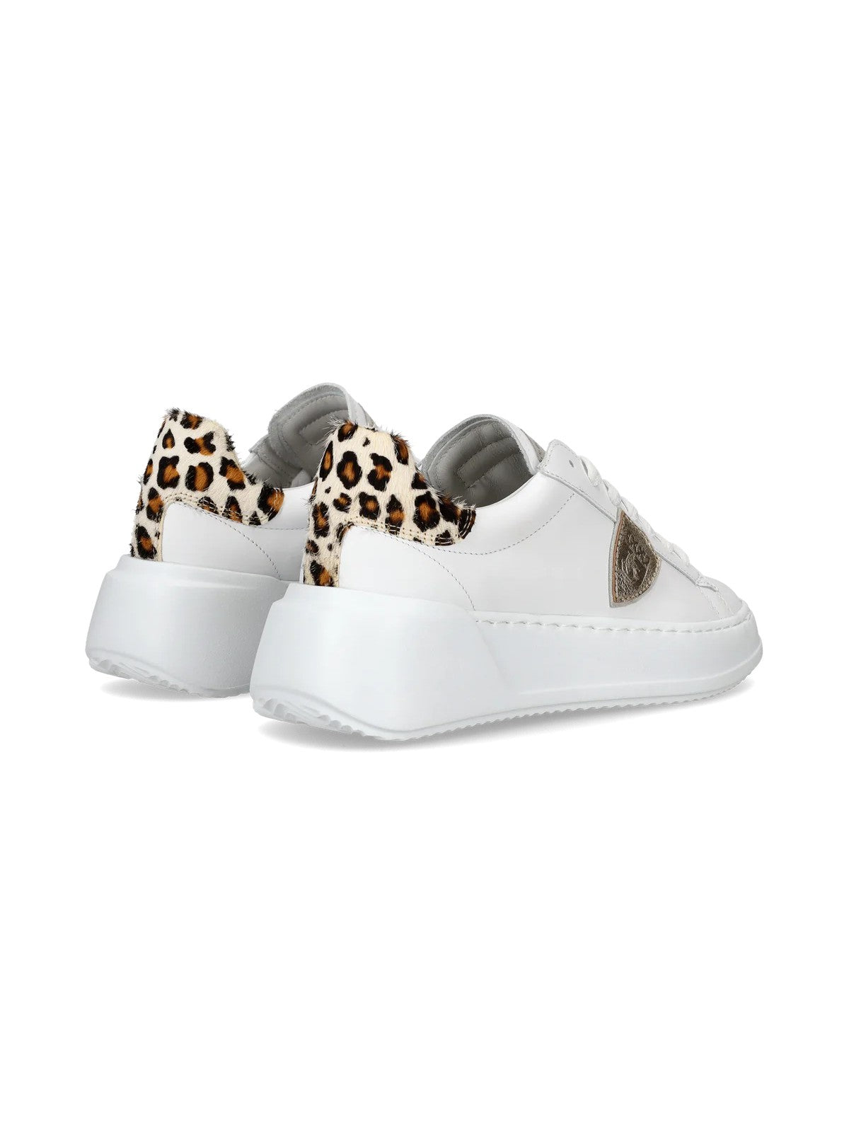Philippe Model Sneaker Woman Tres Temple Low Woman Bjld Va01 White