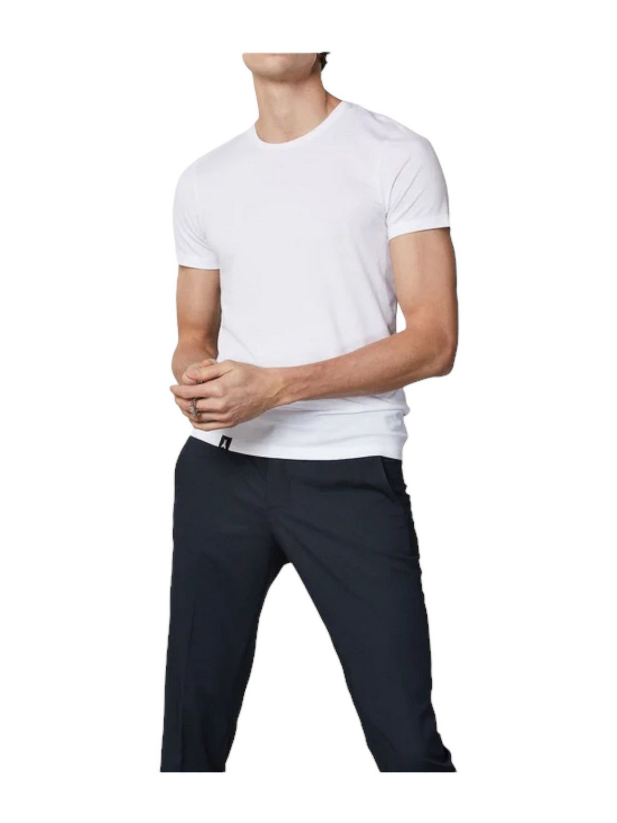 PATRIZIA PEPE T-Shirt e Polo Uomo 5M1343 JT23 W103 Bianco gioboutiqueweb