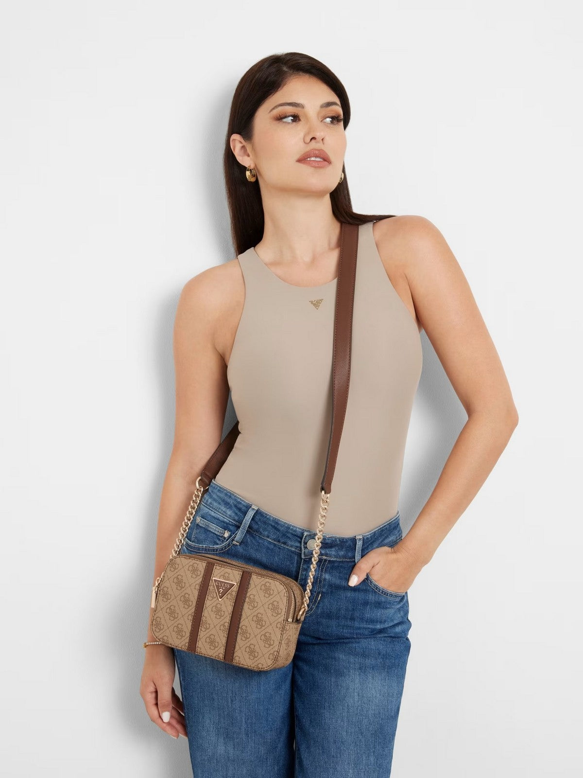 GUESS Borsa Donna Noreen HWSG90 00140 LGW Marrone gioboutiqueweb