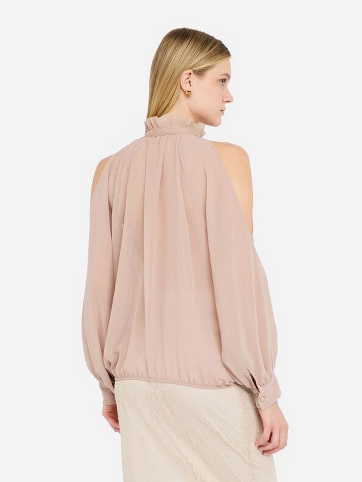 LIU JO BLACK Blusa Donna  CF5396TS869 X0702 Light cipria