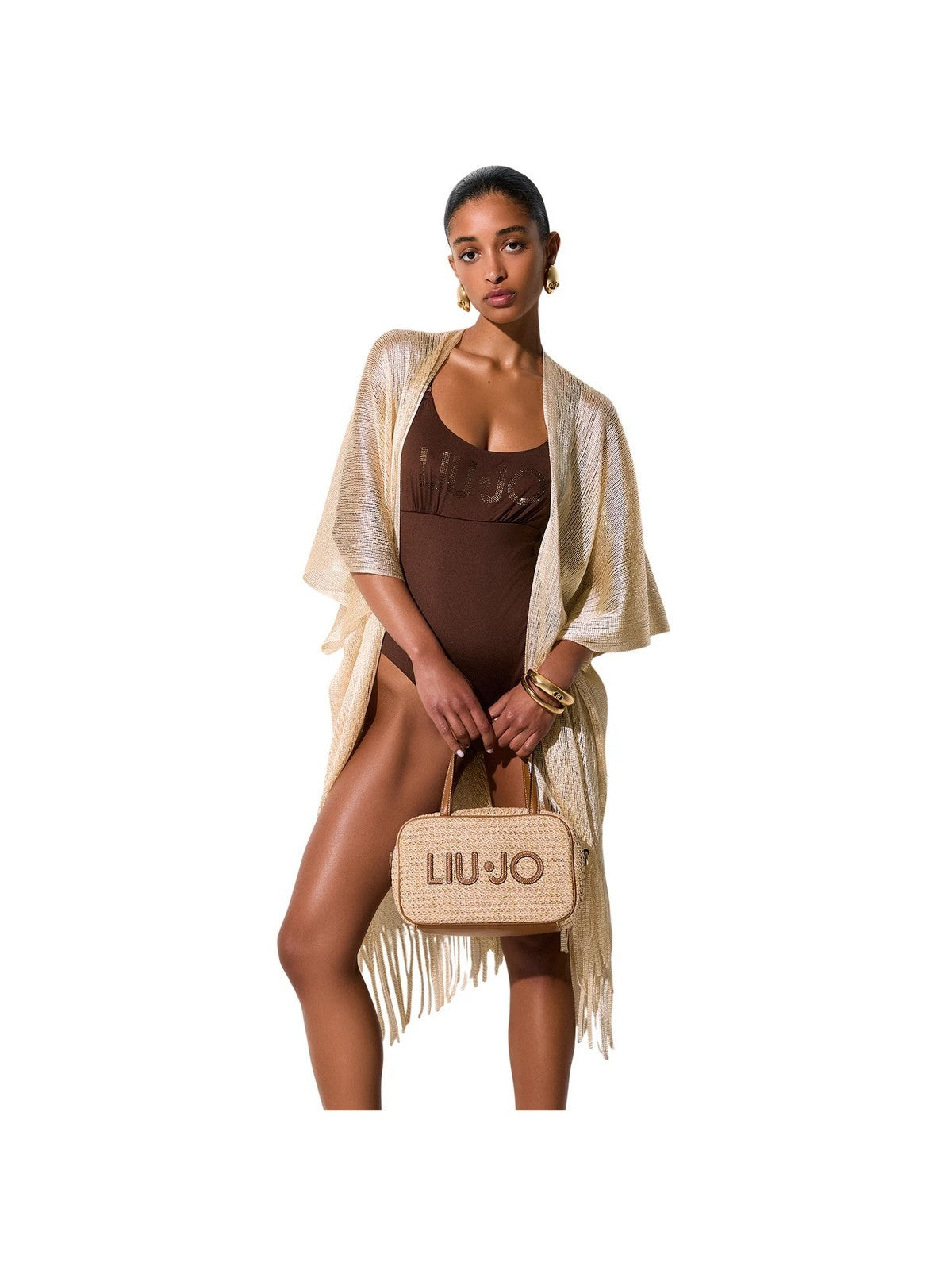 LIU JO SOFT Mantella Donna  2A6010T0300 04178 LIGHT GOLD