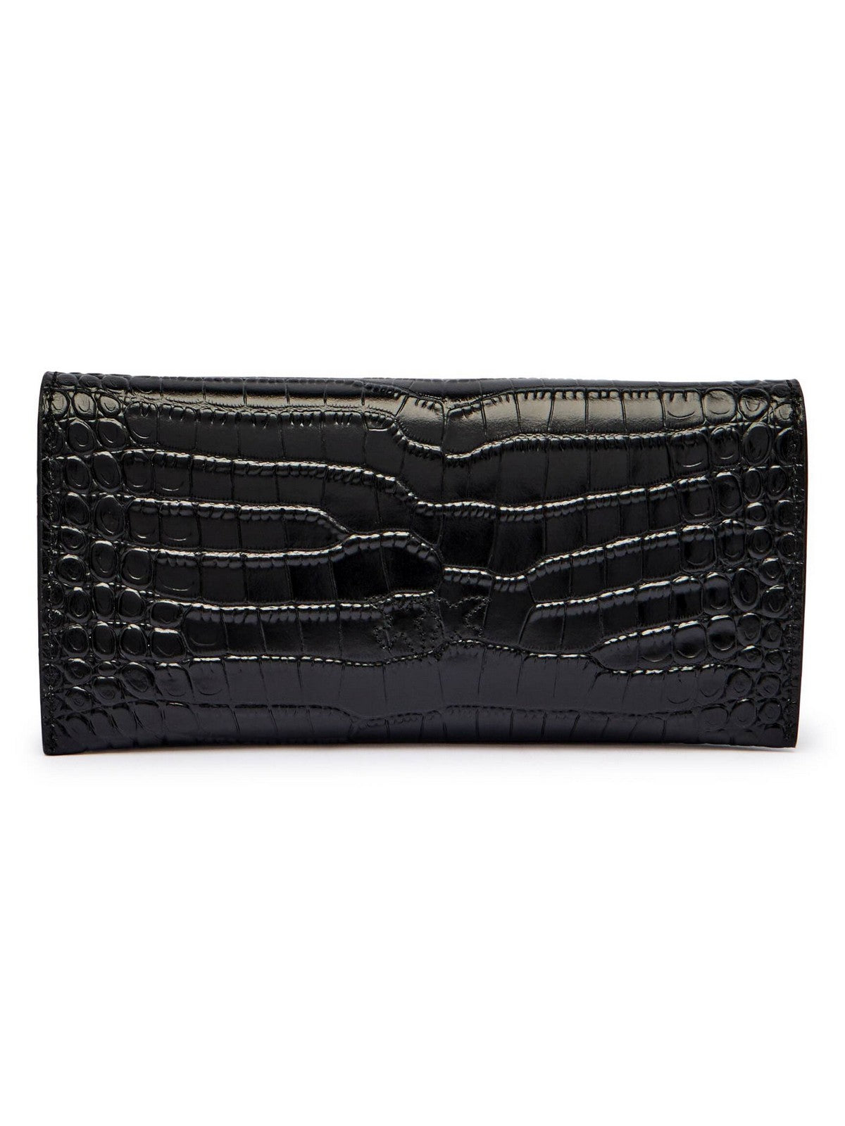 PINKO Portafoglio Donna FLAT WALLET 105351-A2OH Z99V NERO LIMOUSINE - MATT GOLD gioboutiqueweb