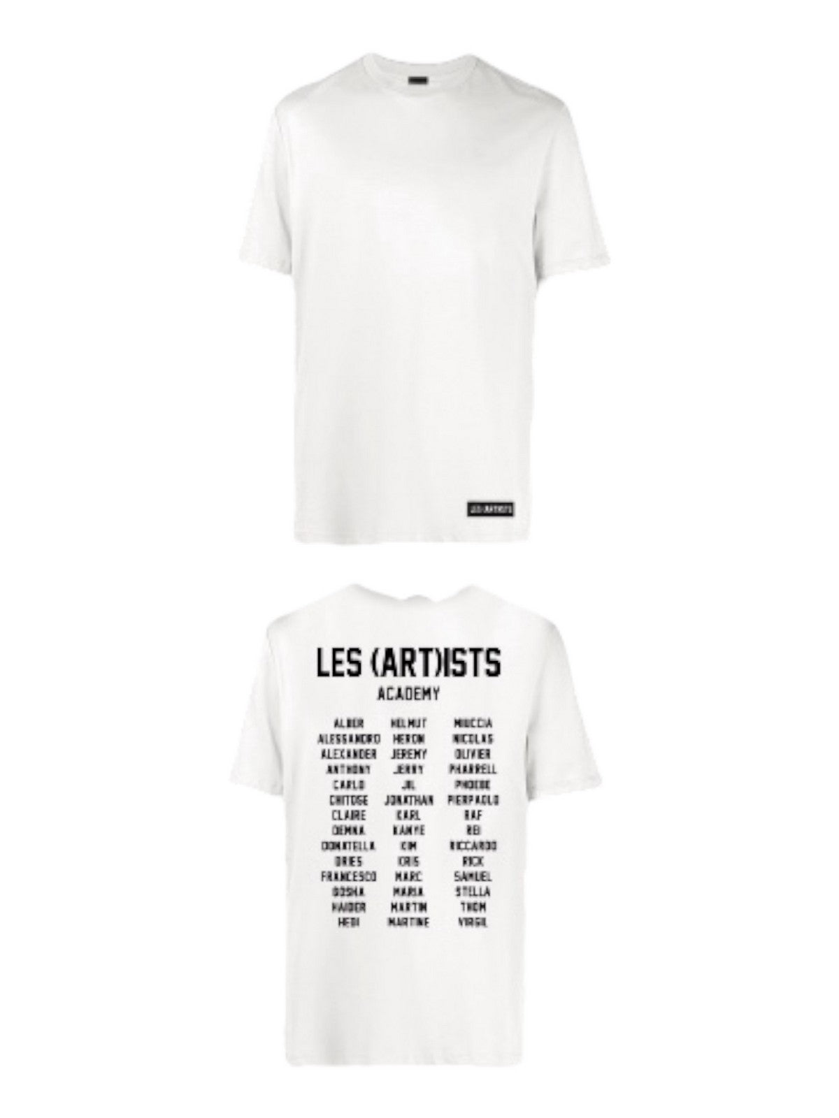 LES ARTISTS T-Shirt e Polo Uomo  24SSLATS567 Bianco gioboutiqueweb