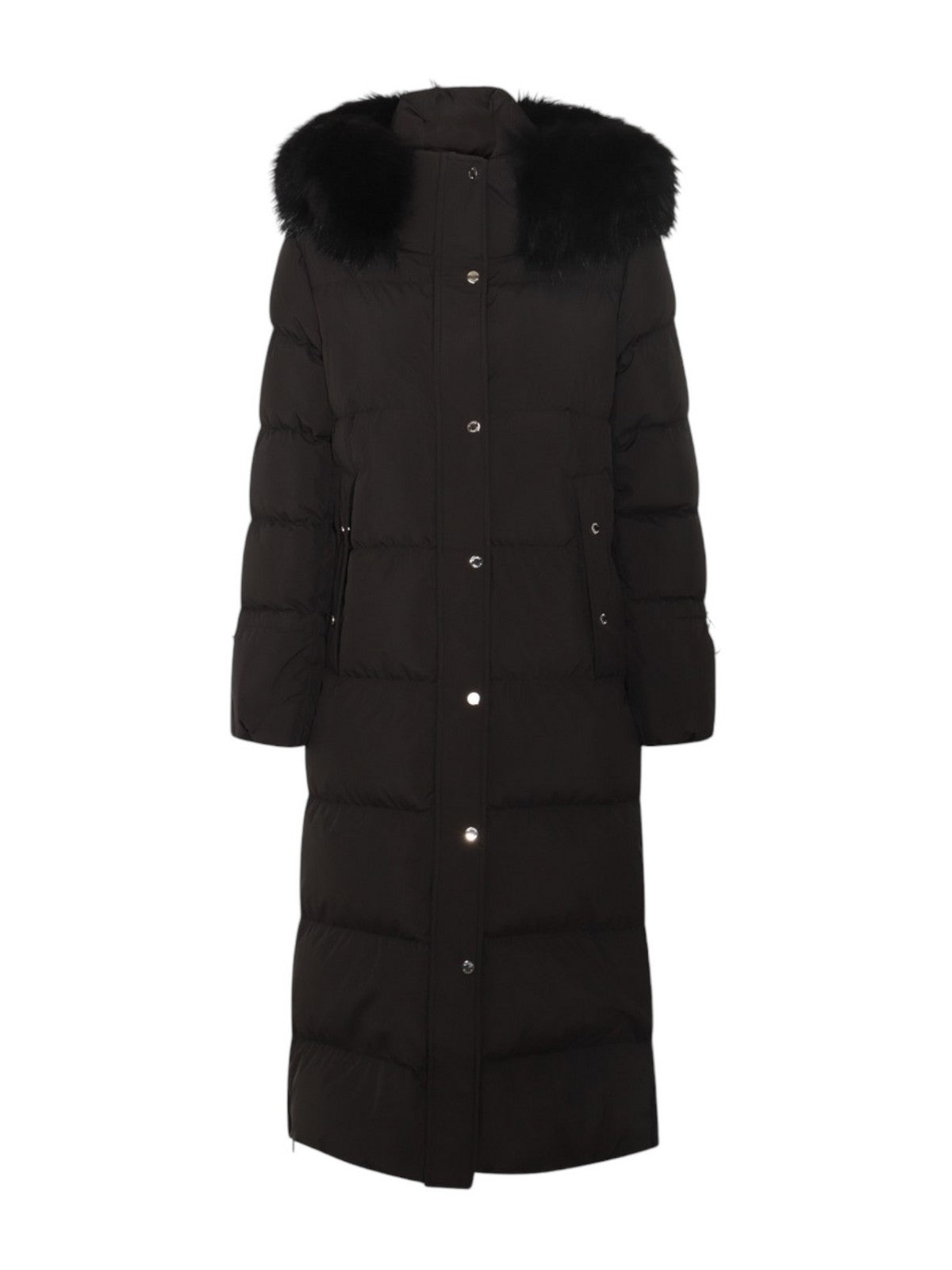 MOORER Piumino Donna BREUIL-FUR-STP MODGI100744  U0001 Nero gioboutiqueweb