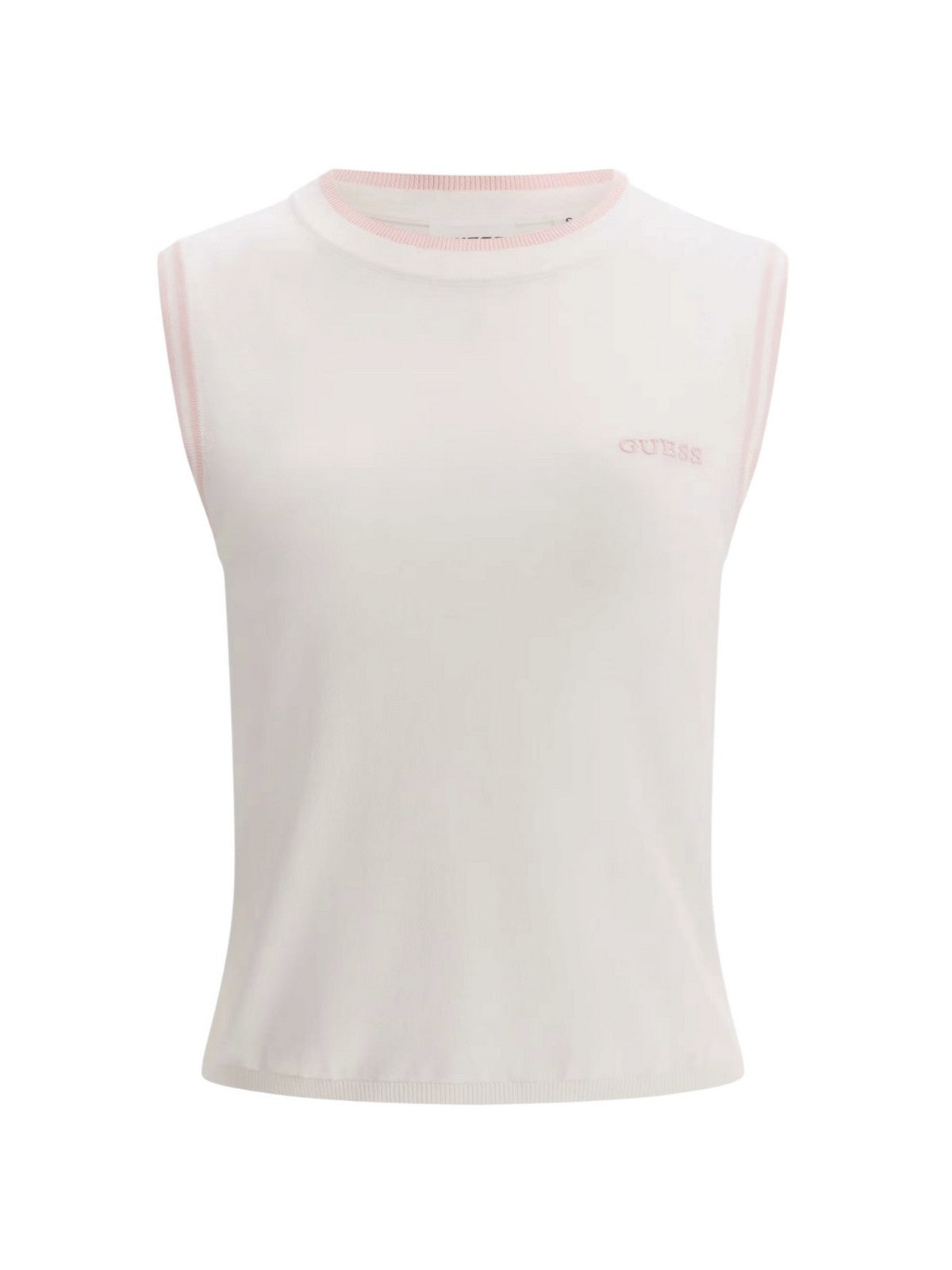 GUESS SPORT Top Donna GABRY CN SL TOP SWTR V6GR02 Z0723 A10F NEIGE WHITE gioboutiqueweb