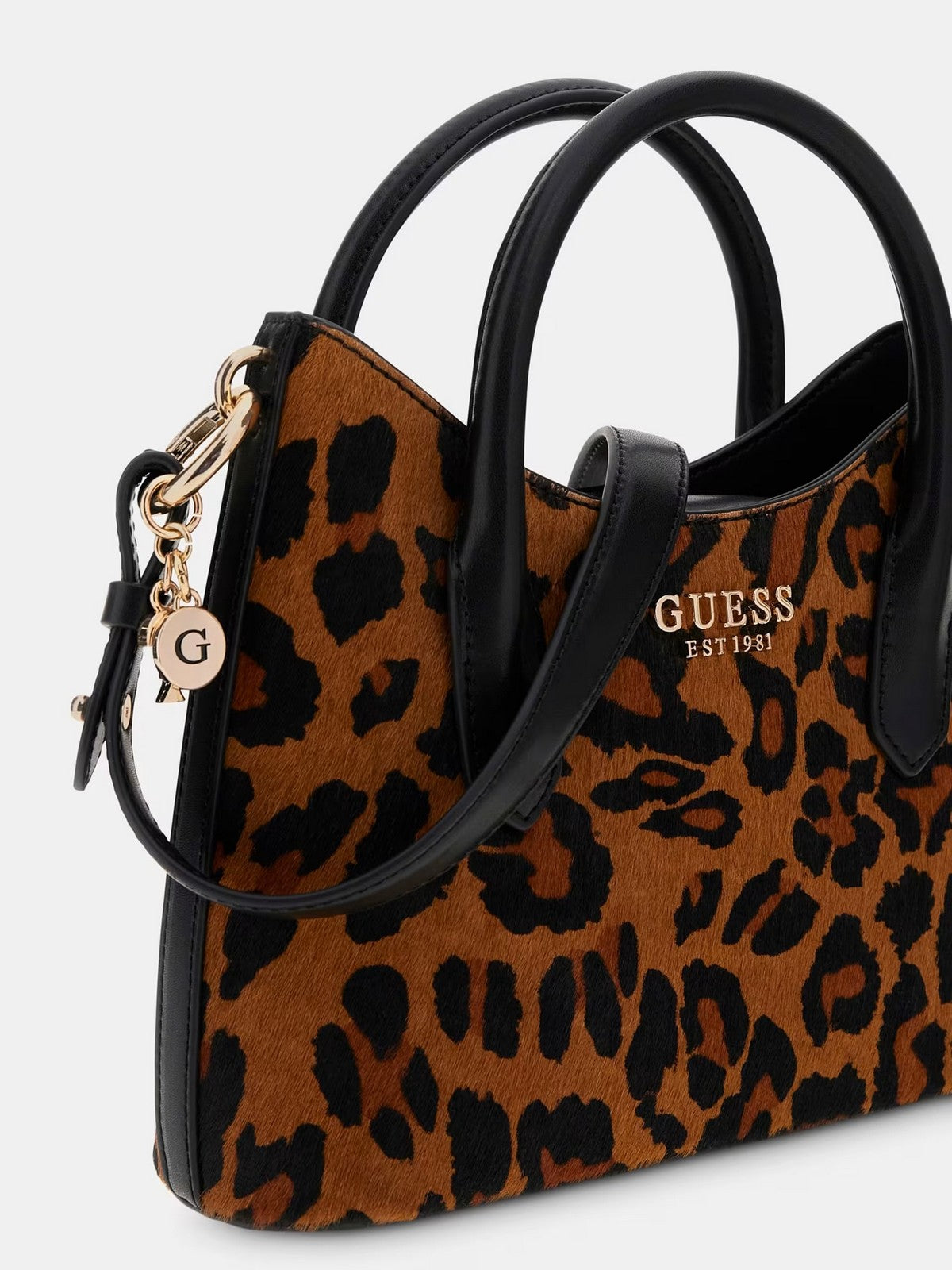 GUESS Borsa Donna DOMITILLA MINI SATHCEL HWLO75 29760 LEO LEOPARD