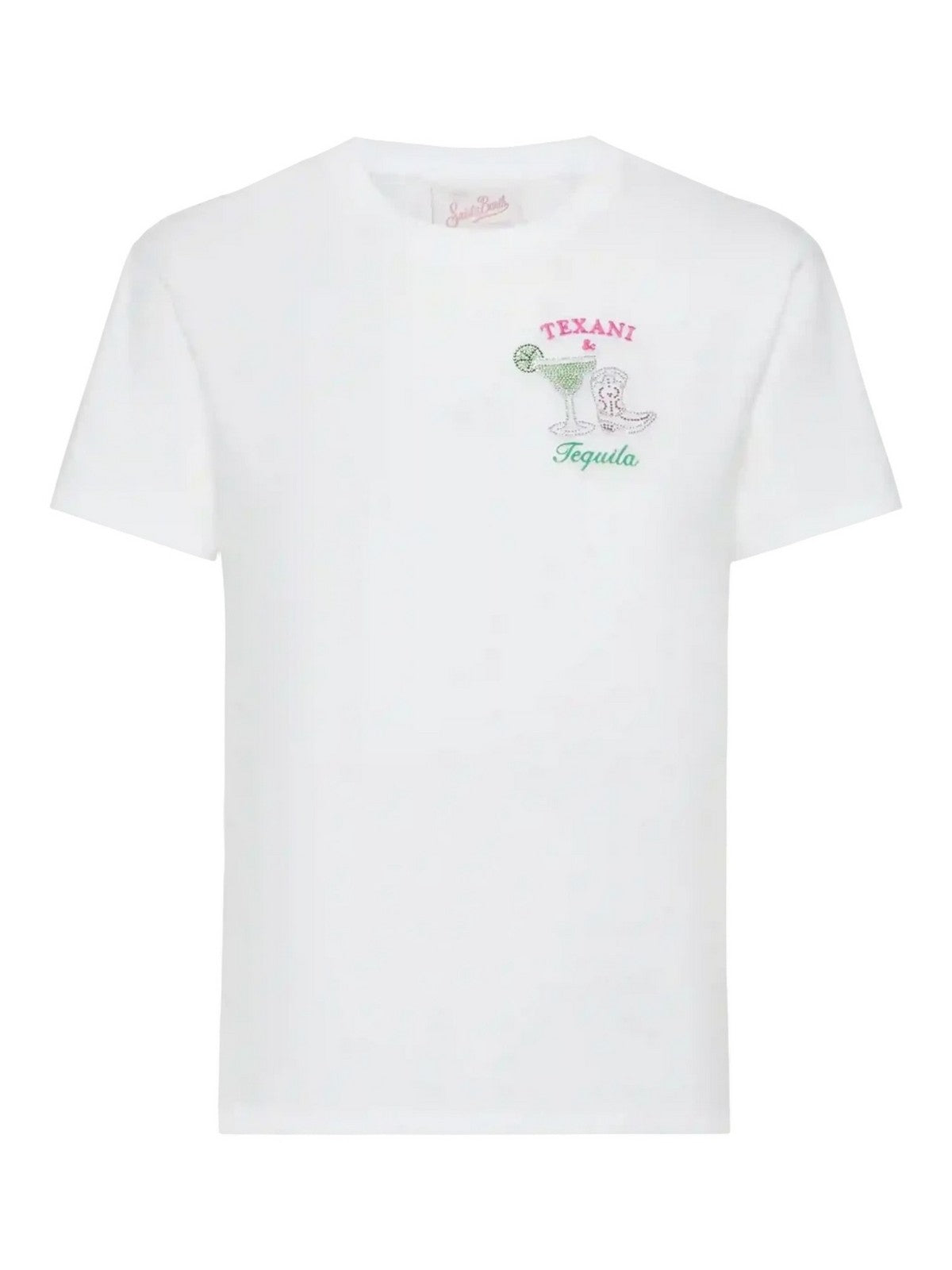 MC2 SAINT BARTH T-shirt Donna  EMILIE 05942H Bianco gioboutiqueweb