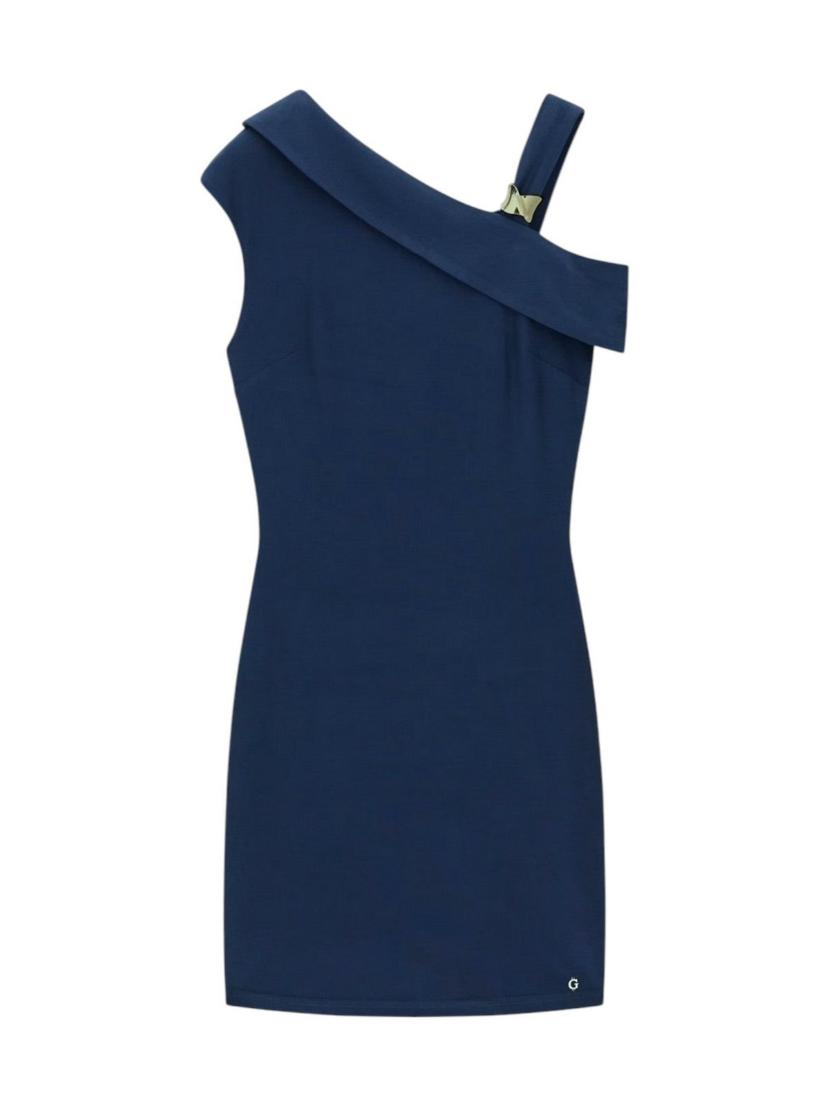 GUESS Abito Donna BRIGITTE MINI DRESS W6GK23 K3017 G7P1 BLACKENED BLUE gioboutiqueweb
