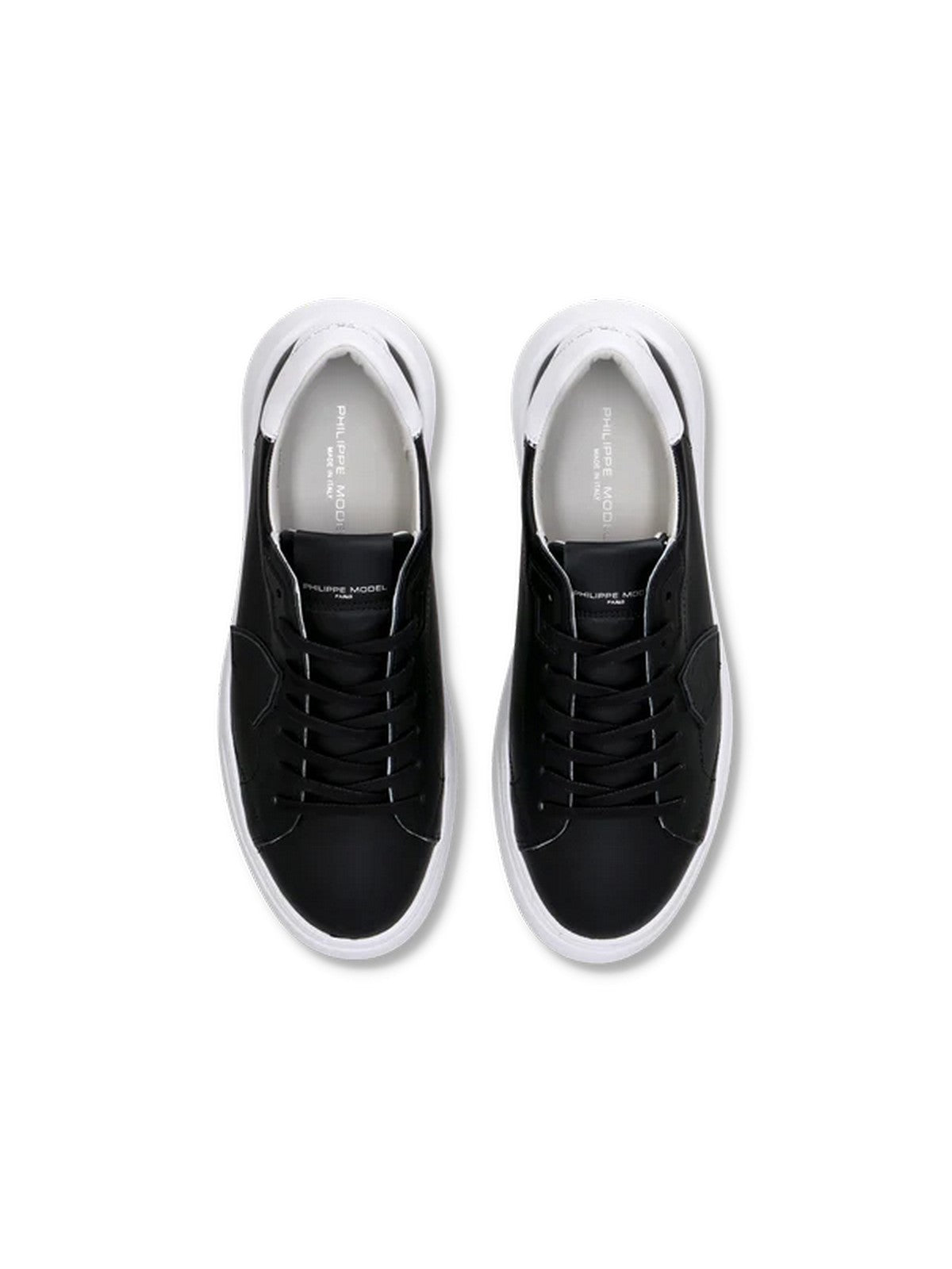 PHILIPPE MODEL Sneaker Uomo Temple low man BTLU V002 Nero gioboutiqueweb