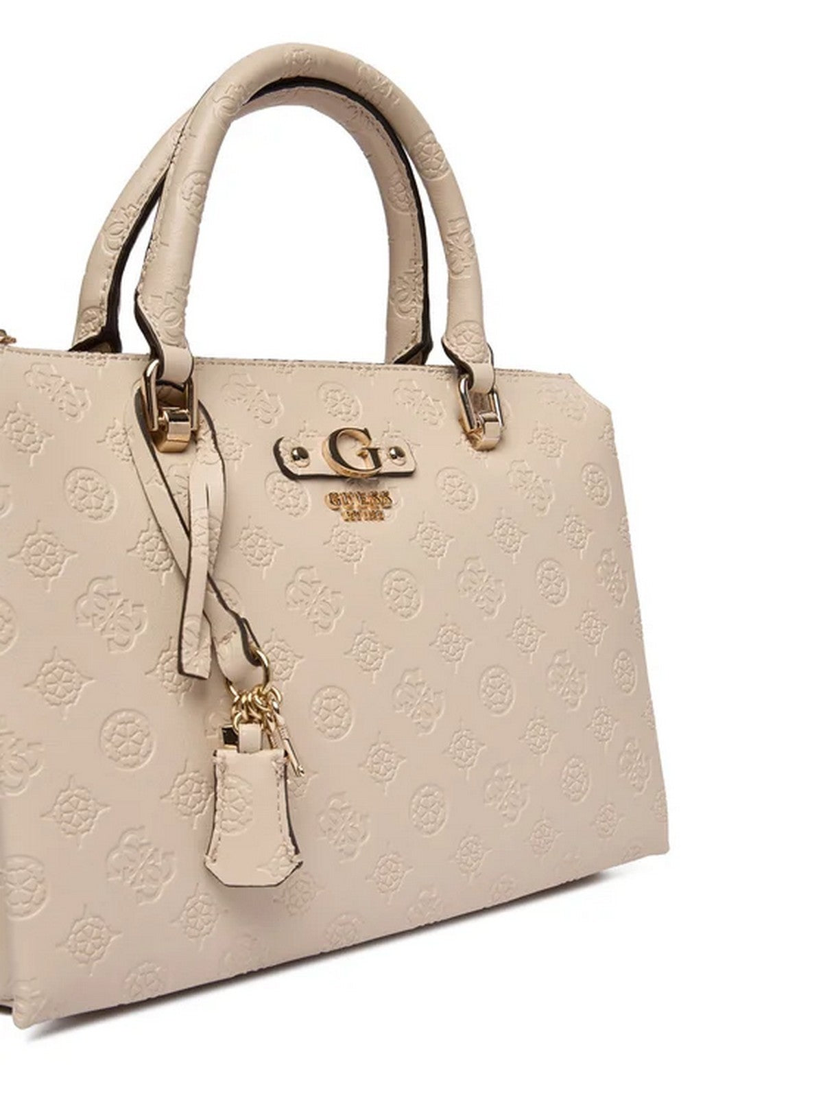 GUESS Borsa Donna DITA MULTI COMP SATCHEL HWPD76 02060 LUG LIGHT TAUPE LOGO
