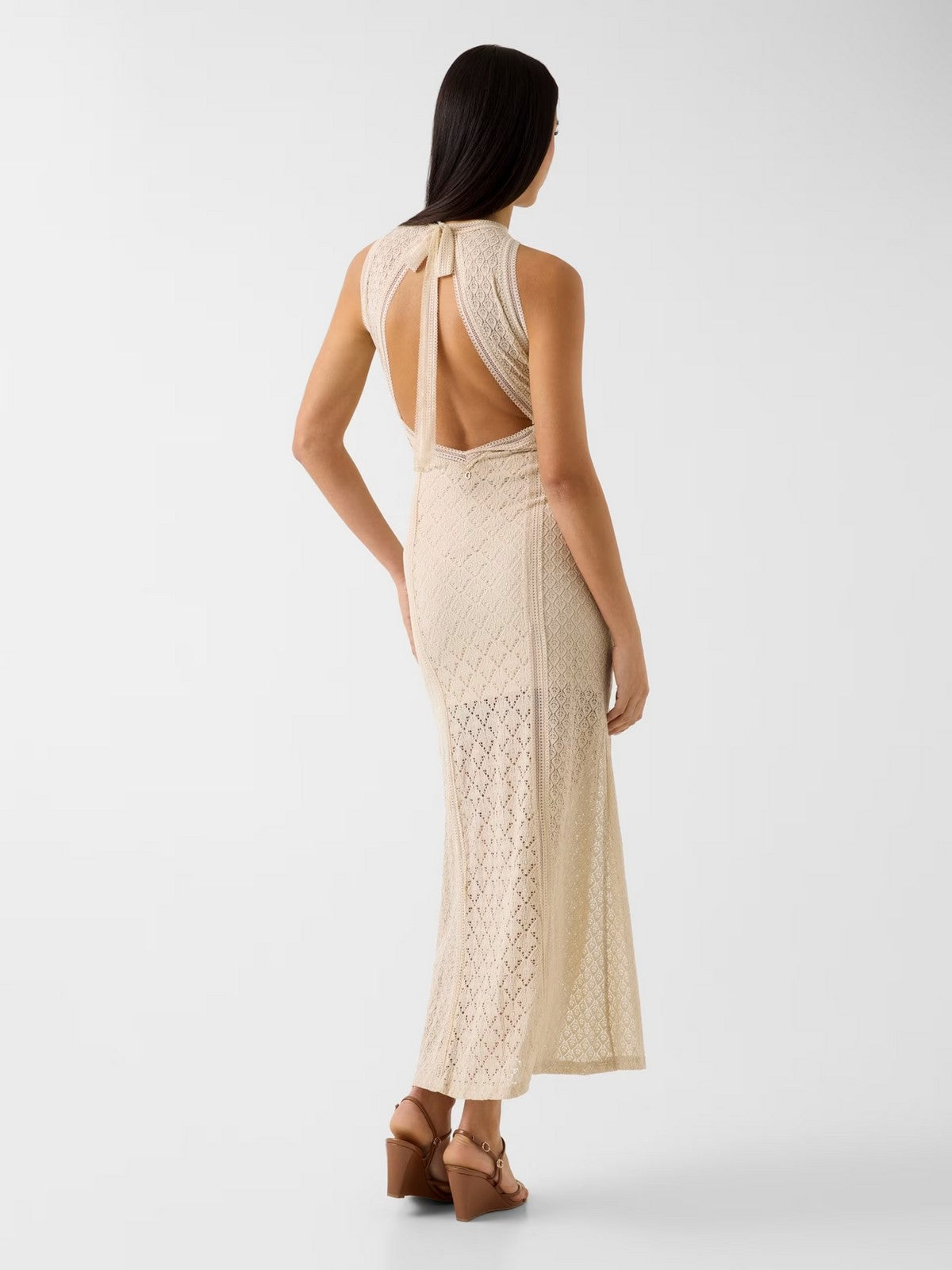 GUESS Abito Donna New Liza Dress W6GK16 K2953 A11C WARM SLATE gioboutiqueweb