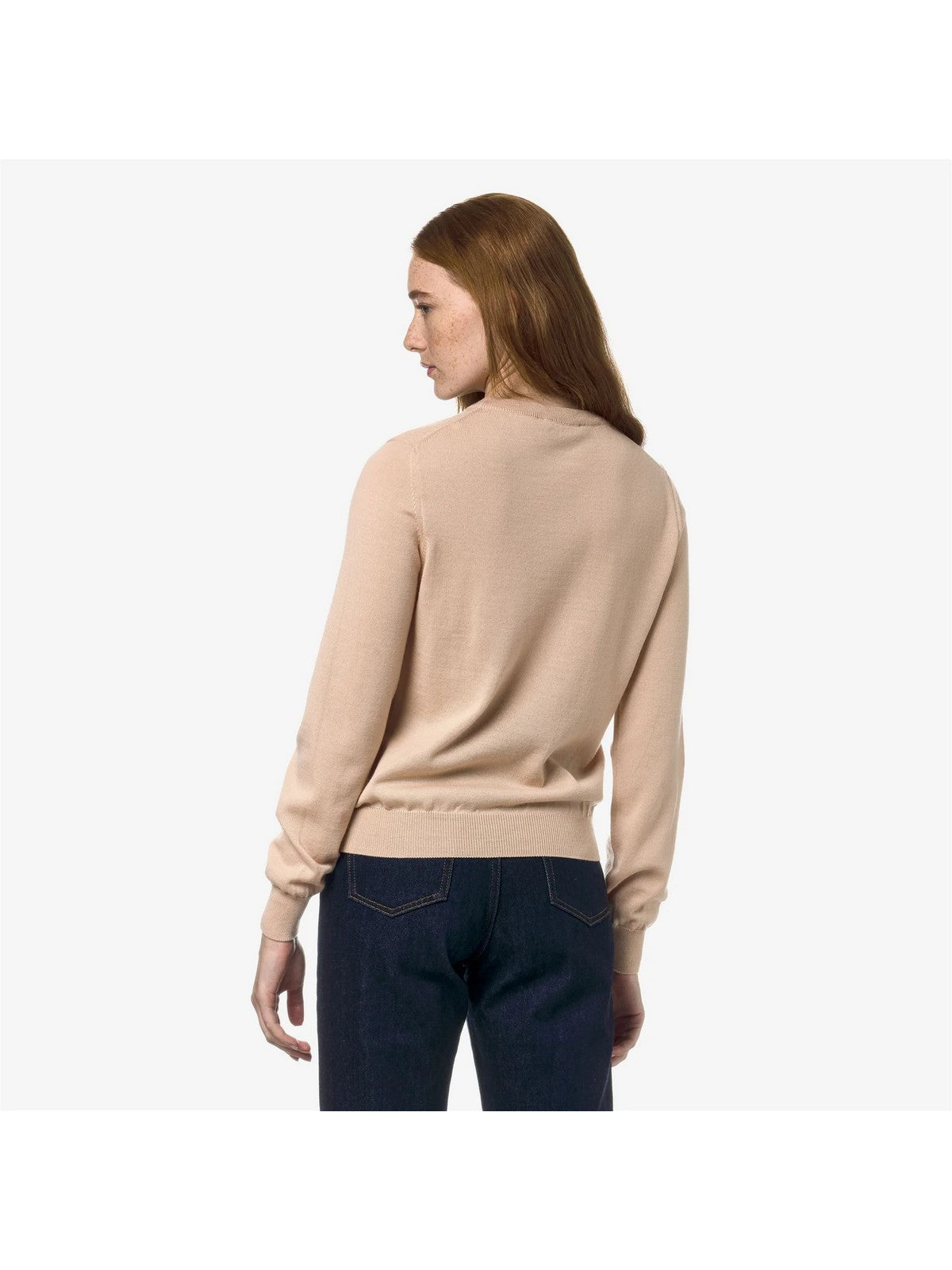 K-Way Woman Sweaten Merino K2117HW W6r Rosa