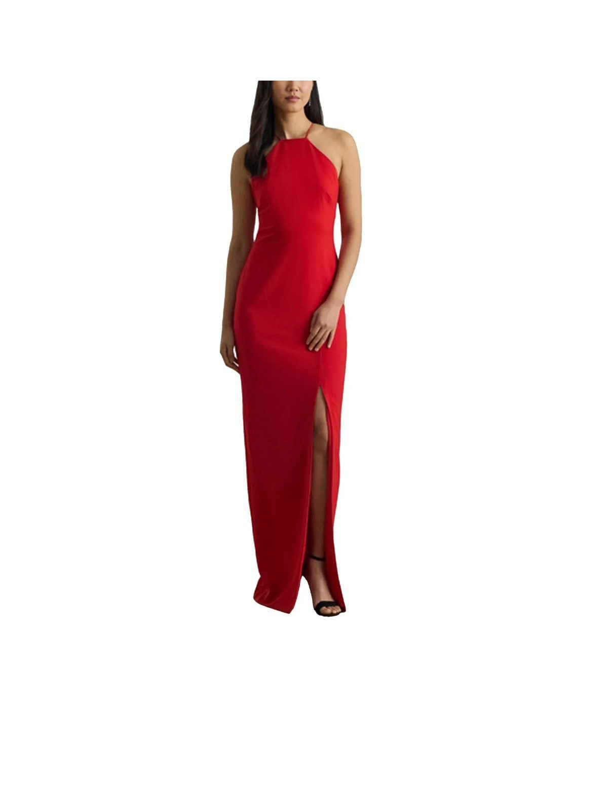 LAUREN RALPH LAUREN Abito Donna WOVEN-GOWN-DRESSES 253P10146 001 CRUISE RED gioboutiqueweb