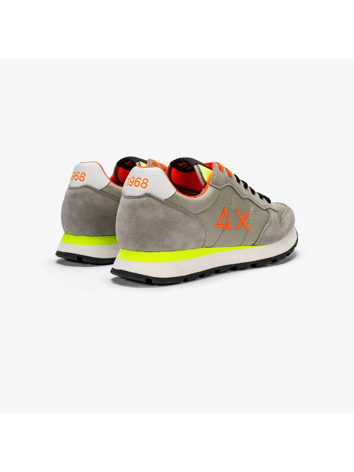 Sun68 Sneaker para hombres Tom Fluo Z34102 06 Gray