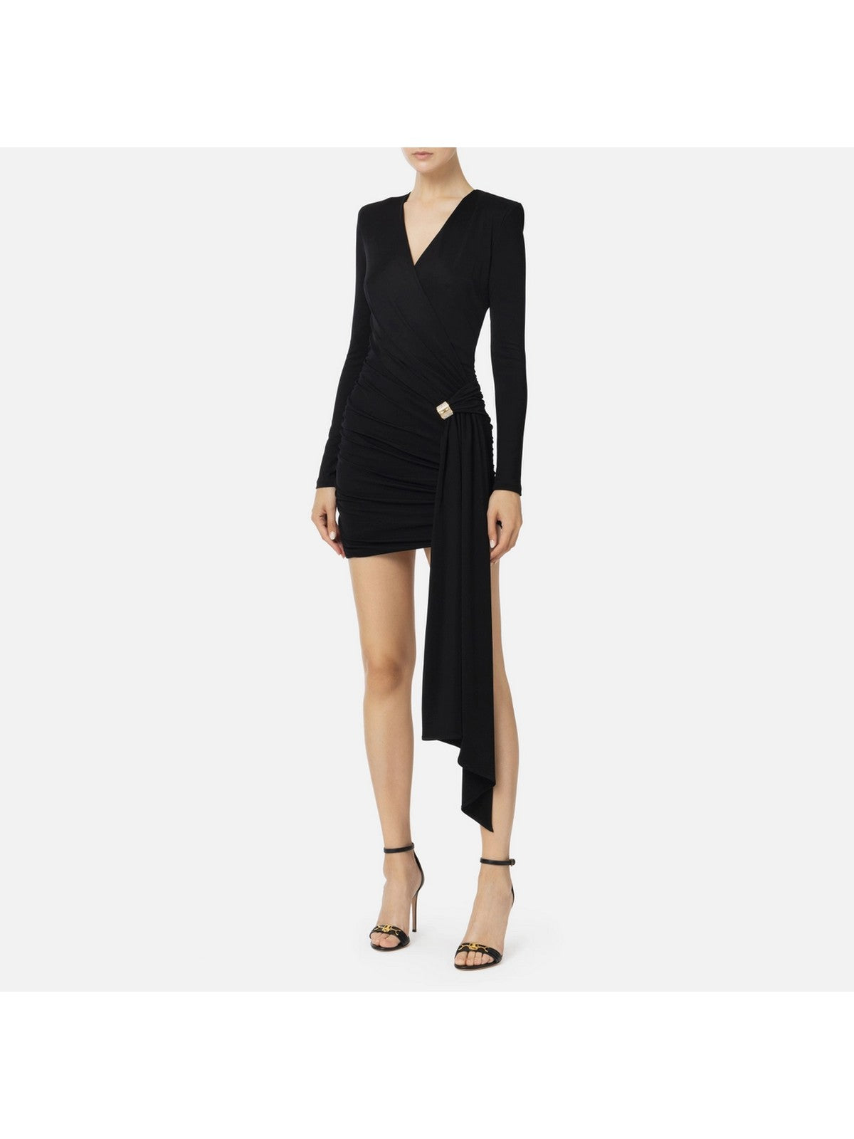 ELISABETTA FRANCHI Abito Donna  AB71947E2 110 Nero gioboutiqueweb