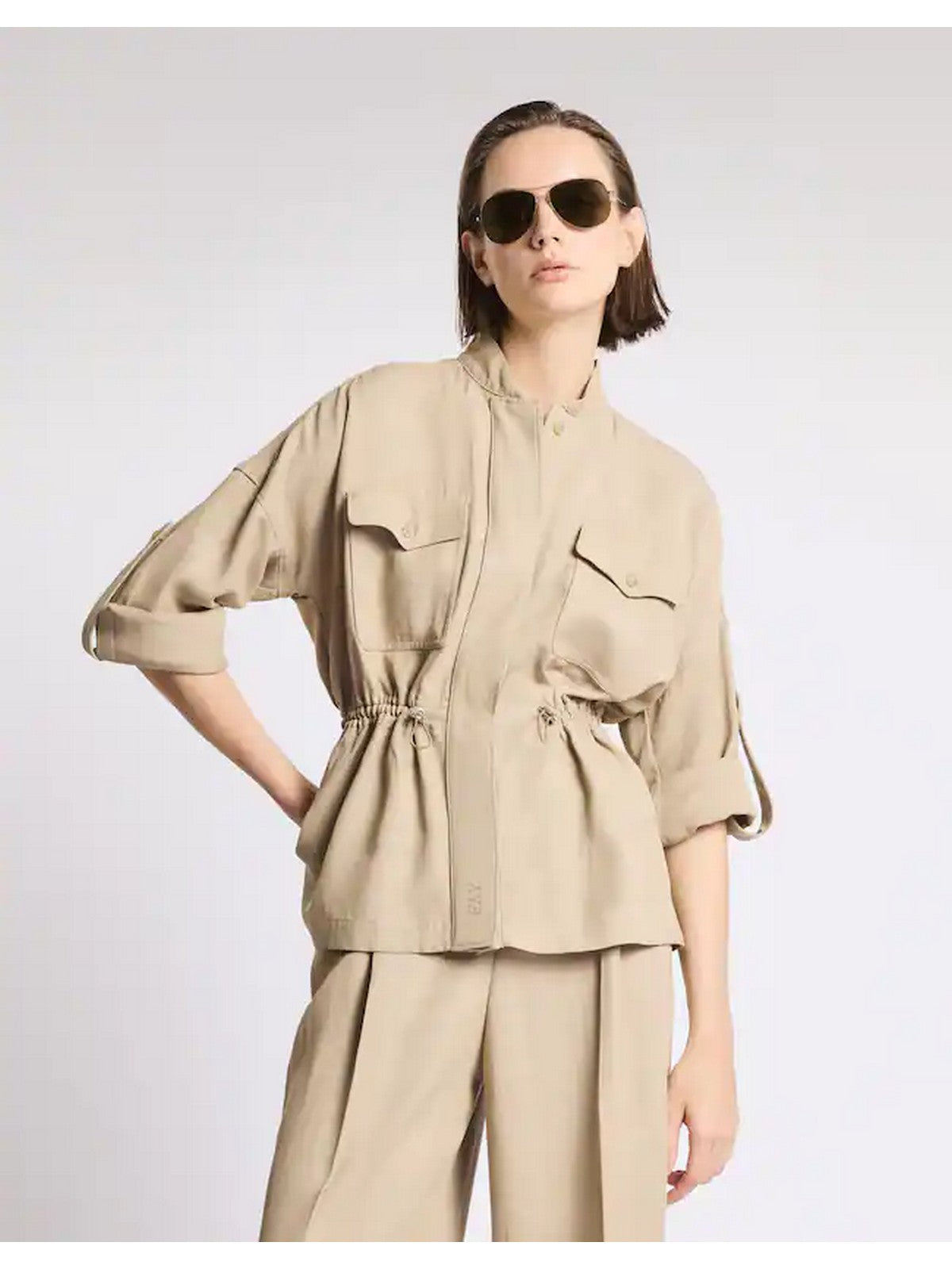 FAY Camicia Donna  NAW04525640ZDSC804 CORDA SCURO gioboutiqueweb