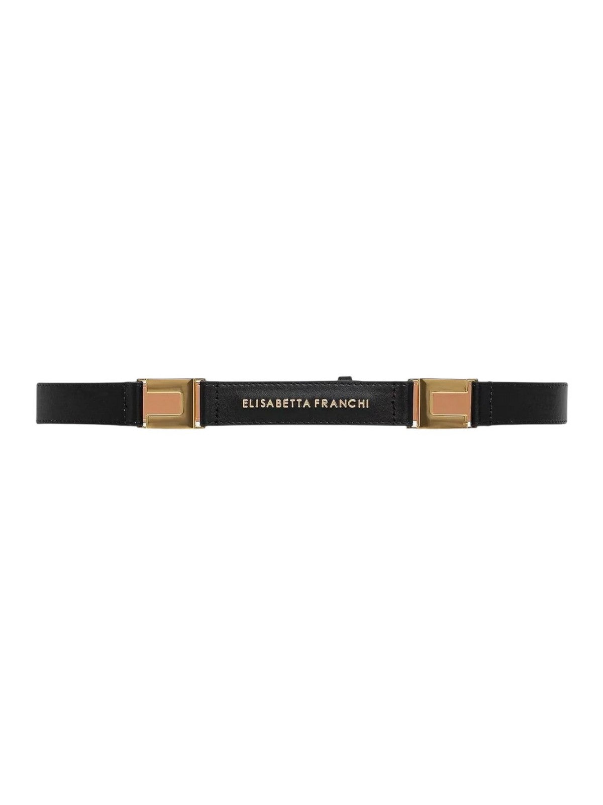 ELISABETTA FRANCHI Cintura Donna  CT09S61E2 110 NERO                     S gioboutiqueweb