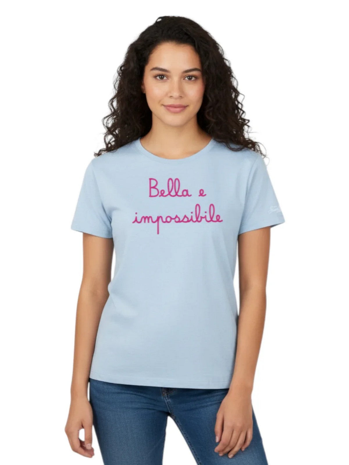 MC2 SAINT BARTH T-shirt Donna  EMILIE 09162L BELLA IMPOSSIBILE 31 EMB