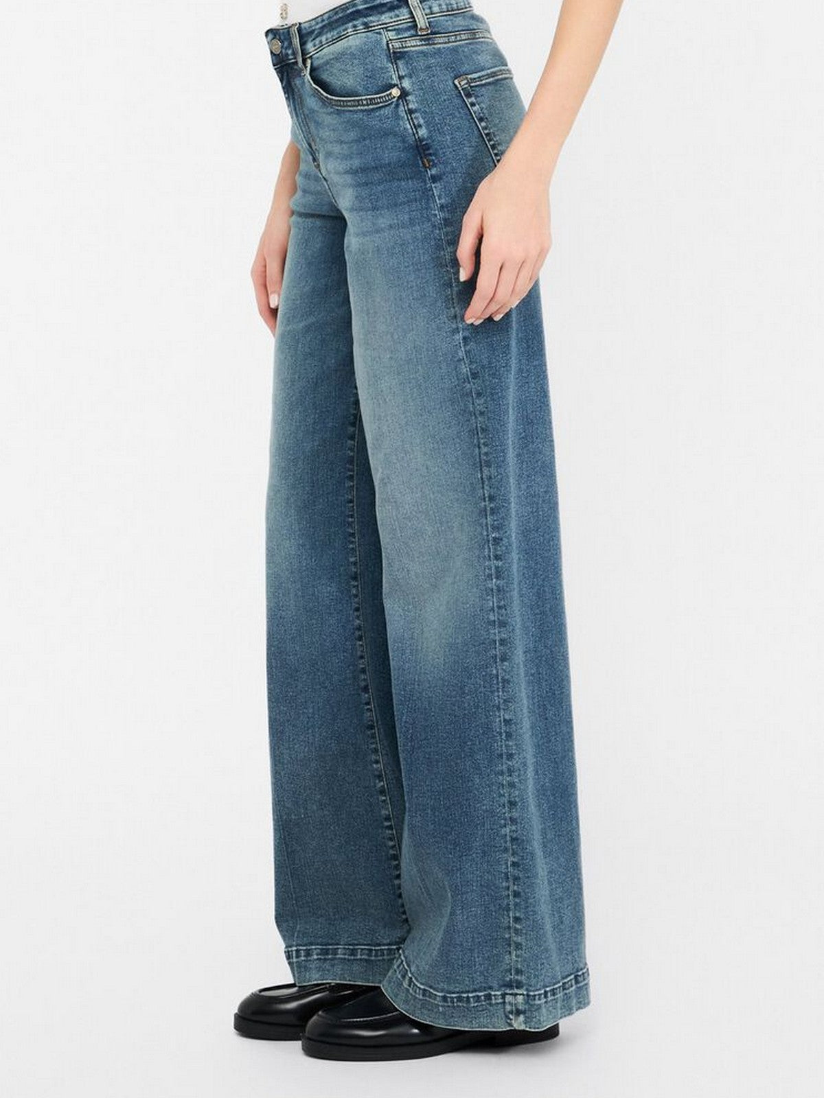LIU JO BLUE DENIM Jeans Donna  UF5068DS615 78917 Den.Blu vintag.dirty