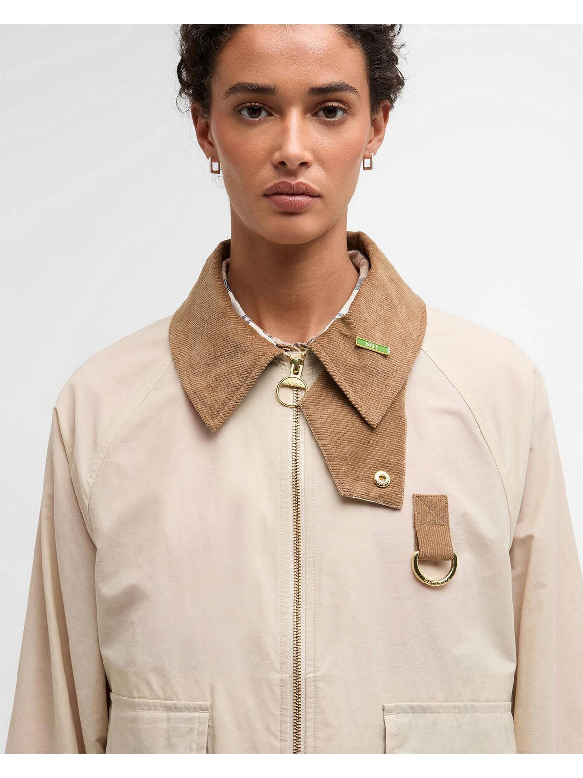 BARBOUR Giubbino Donna ICONS SPEY SHOWERPROOF LSP0311 CR31 JASMINE/DRESS