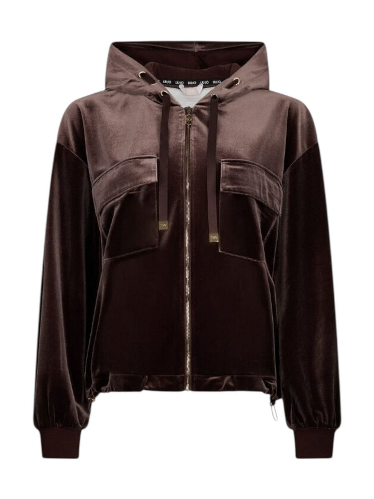 LIU JO SPORT Felpa Donna  TF5108J4955 90915 CIOCCOLATO