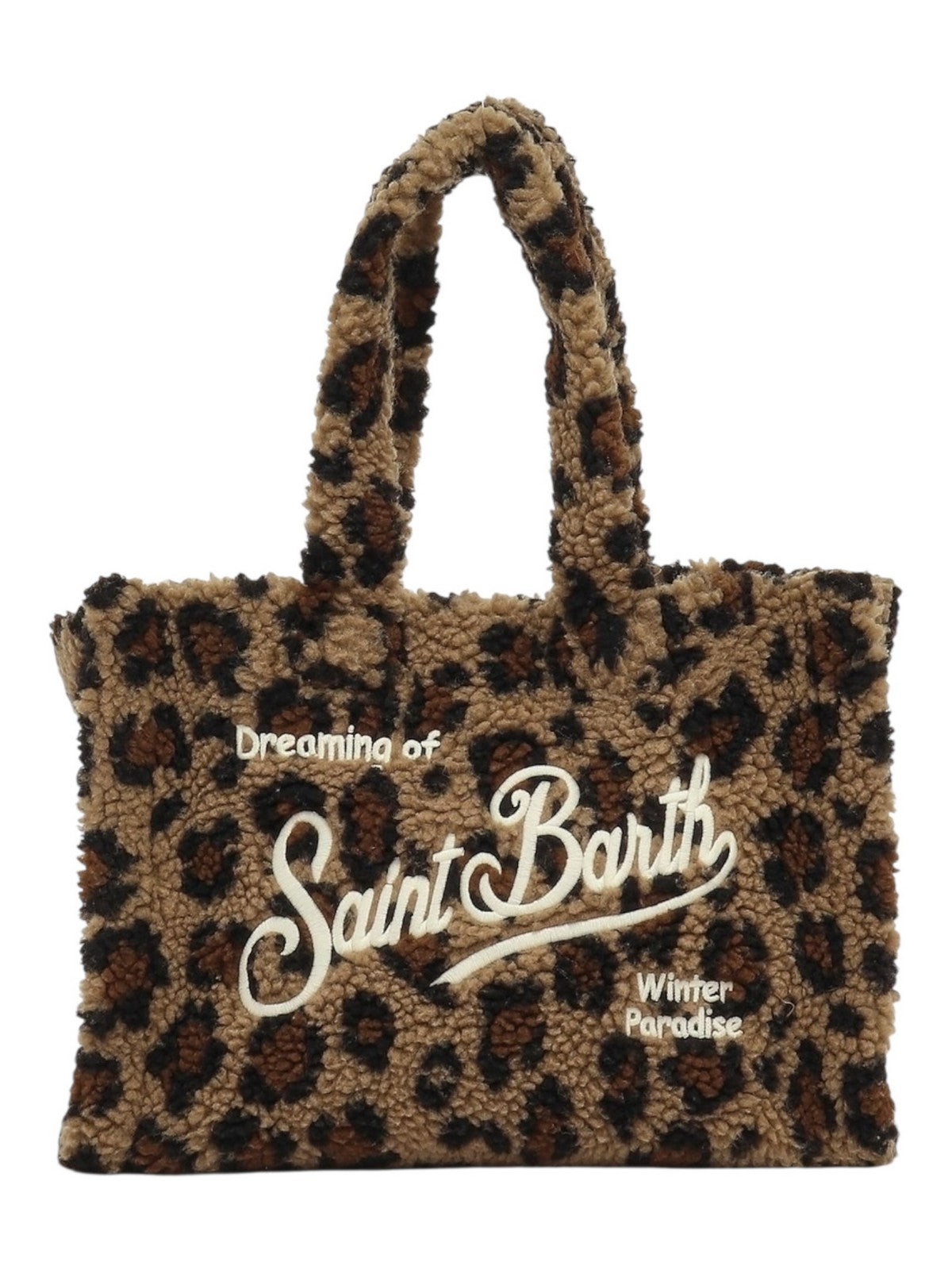 MC2 SAINT BARTH Borsa Donna  COLETTE TEDDY 01475I LEOPARD 1218 EMB