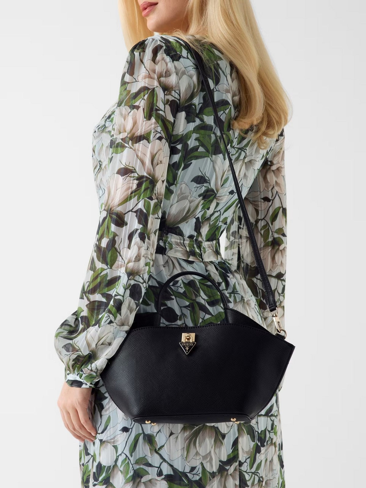 GUESS Borsa Donna PATSIE MINI TOTE HWZG99 19750 BLA BLACK